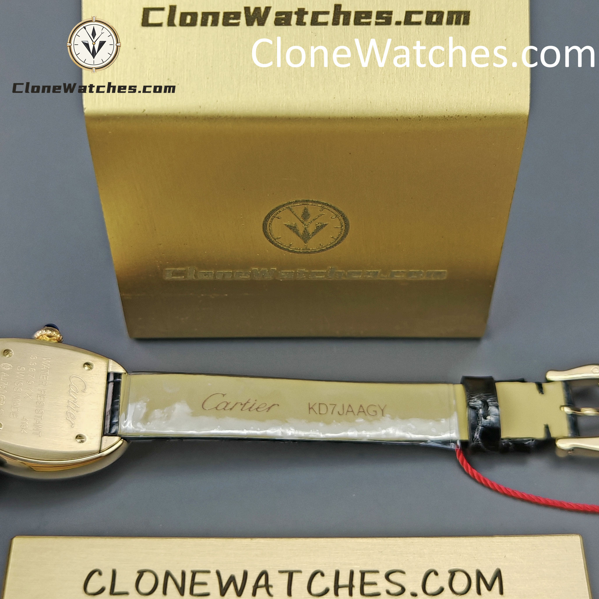 Cartier Super Clone Watches 1:1 Baignoire White Dial 23mm x31mm WGBA0042