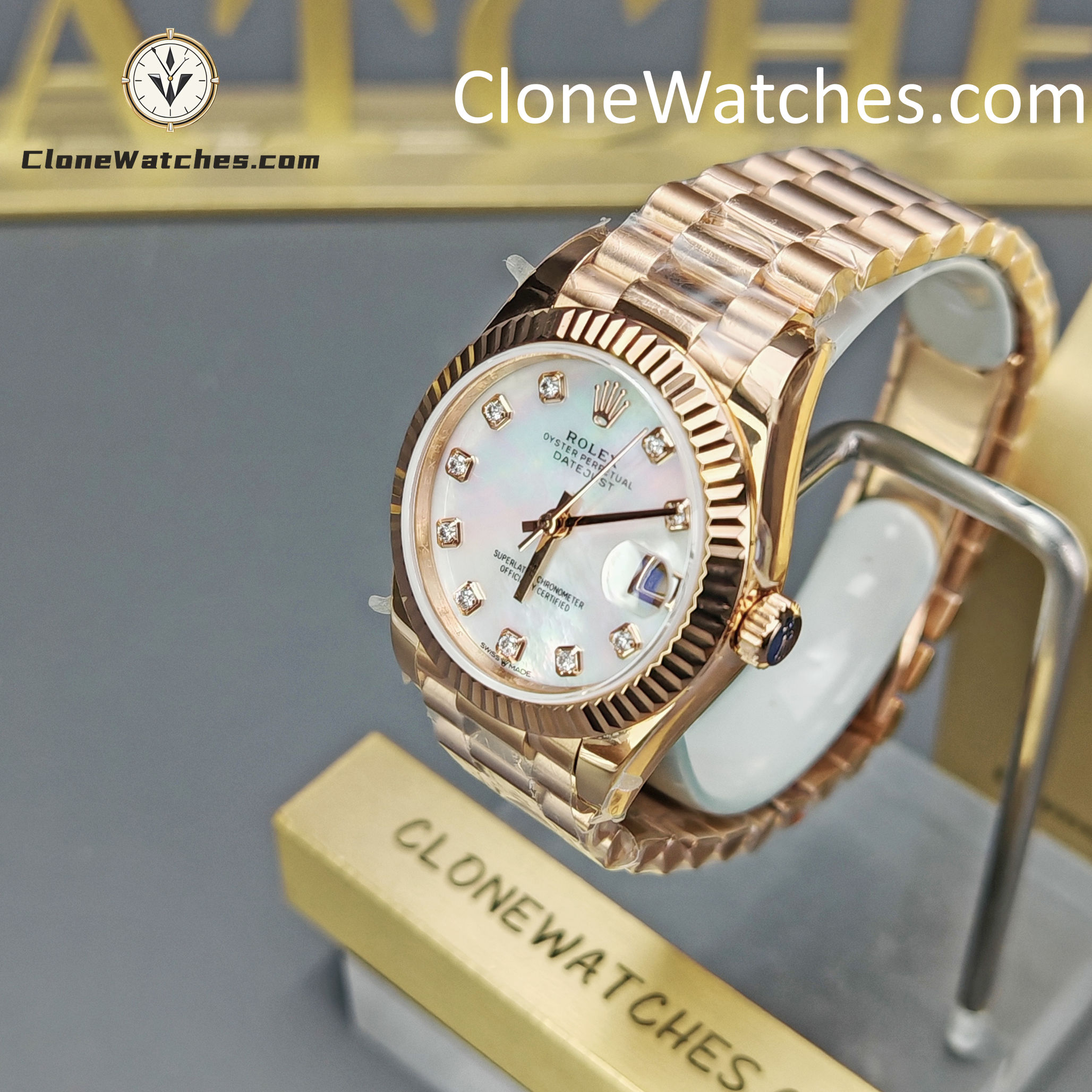 Rolex Super Clone Watches 1:1 DateJust m278275-0009 President 31MM 2236 Movement