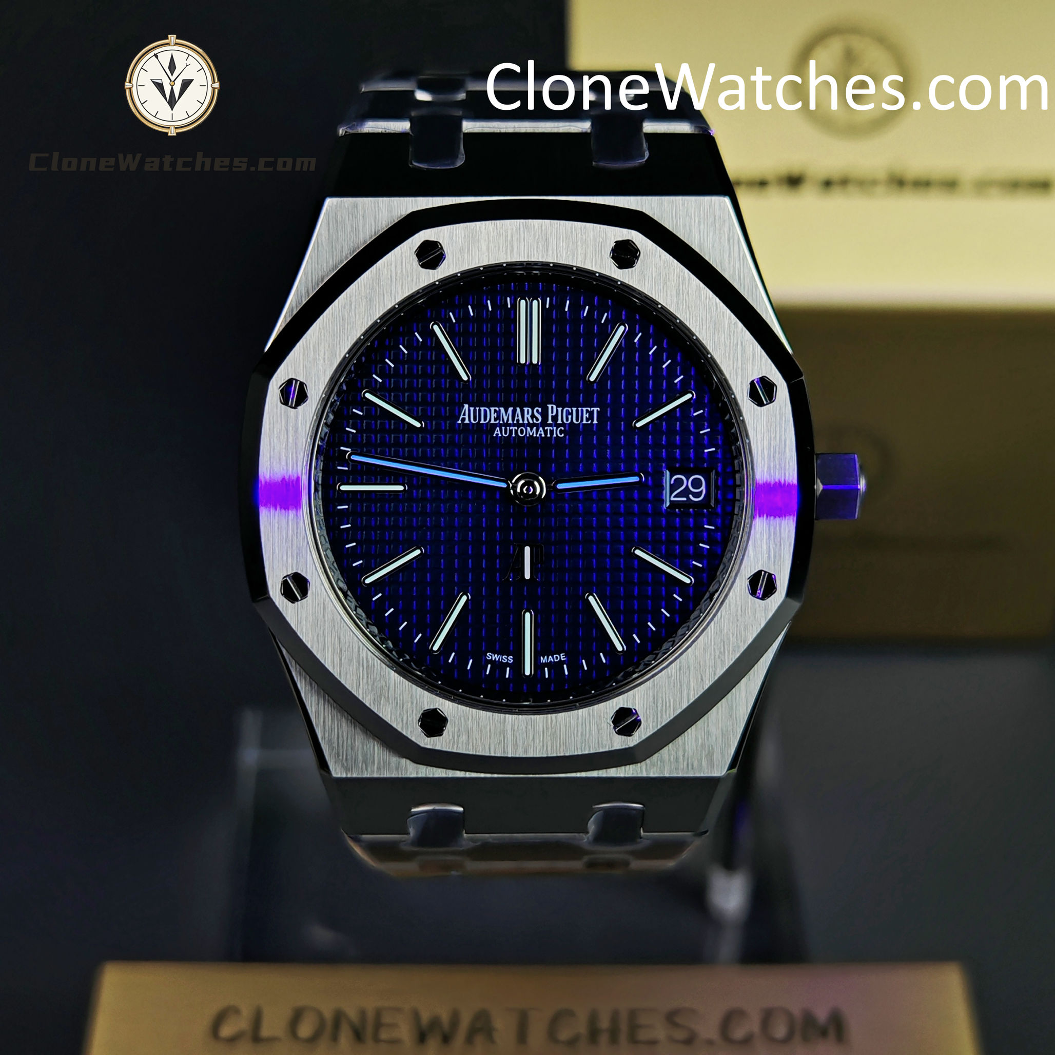 Audemars Piguet Super Clone Watches 1:1 Royal Oak “Jumbo” Extra-Thin 15202ST 39MM