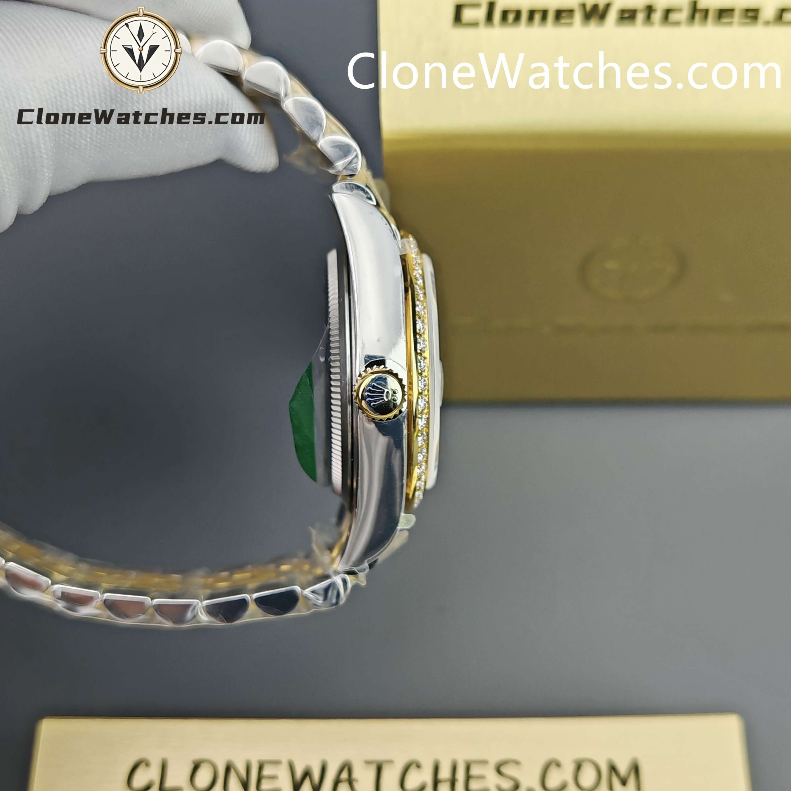 Rolex Super Clone Watches 1:1 DateJust m278383rbr-0028 Jubilee 31MM 2236 Movement