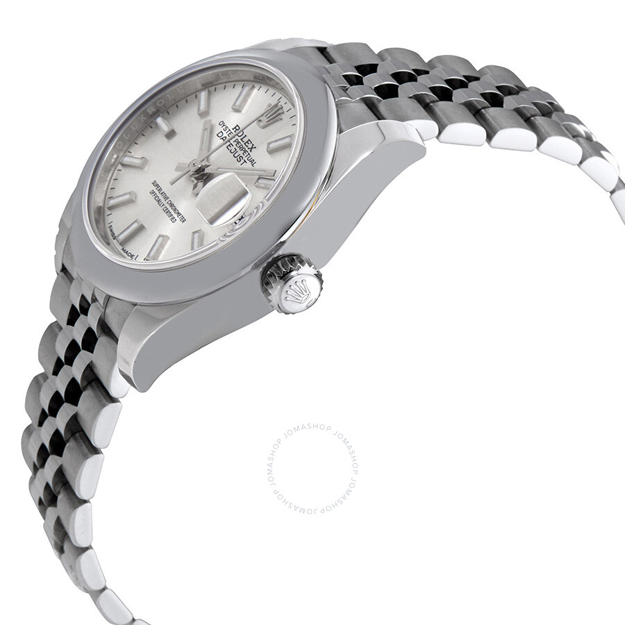 Rolex Lady-Datejust Silver Dial Automatic Ladies Jubilee Watch 279160SSJ（Lifetime free warranty+90-days replacement service & Refund!.）