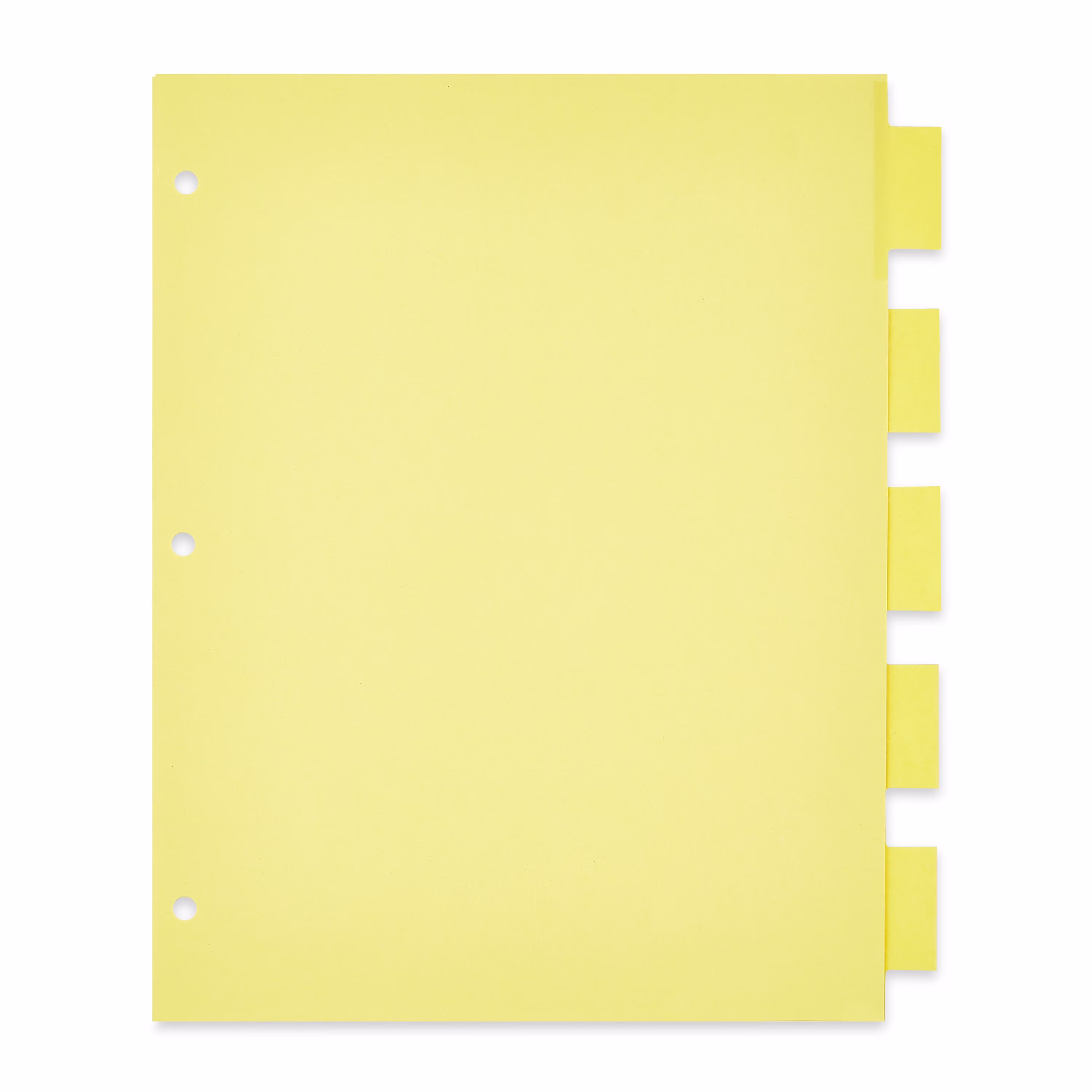 Pen+Gear 5-Tab Insert Dividers, Letter Size