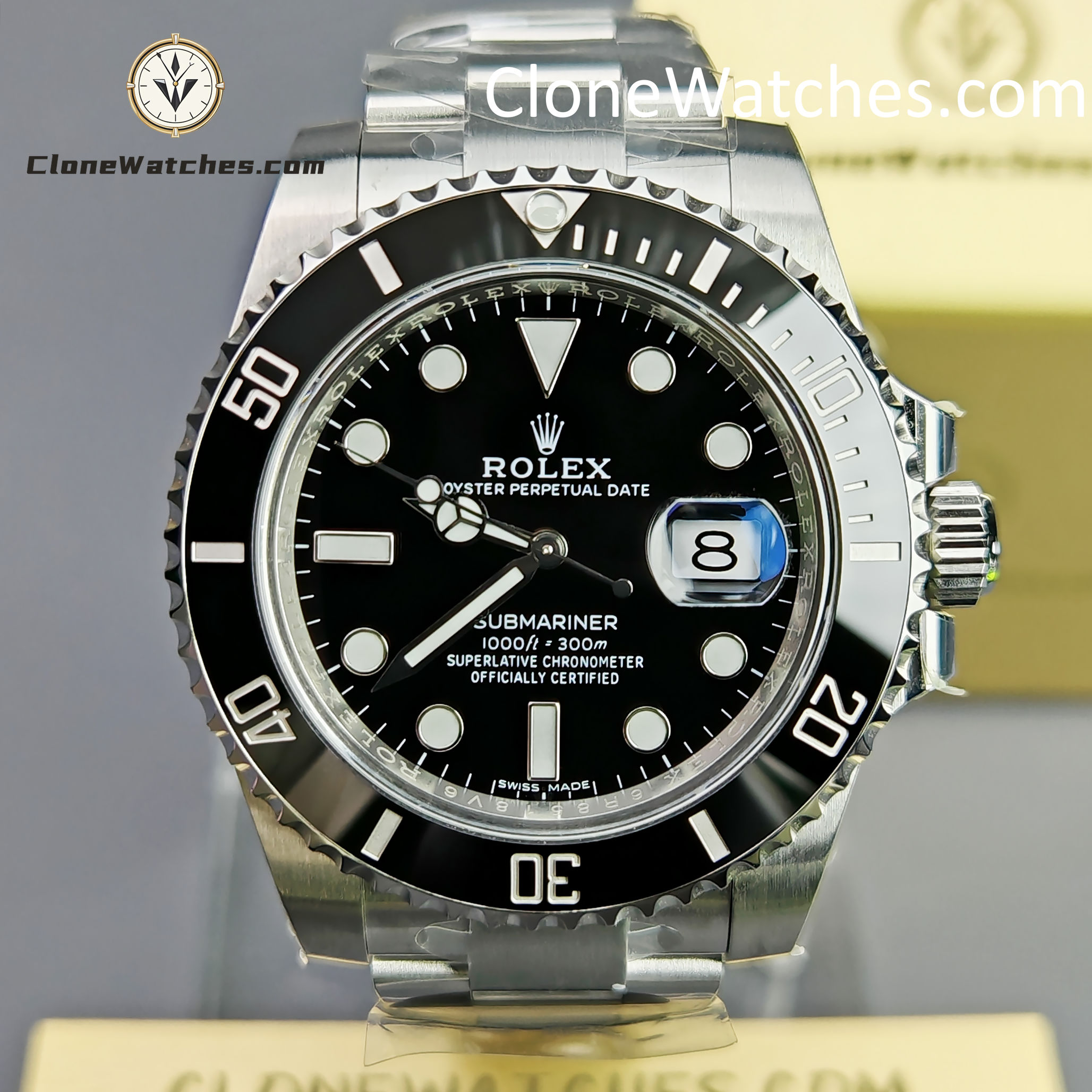 Rolex Super Clone Watches 1:1 Submariner M116610LN-0001 40MM 3135 Movement