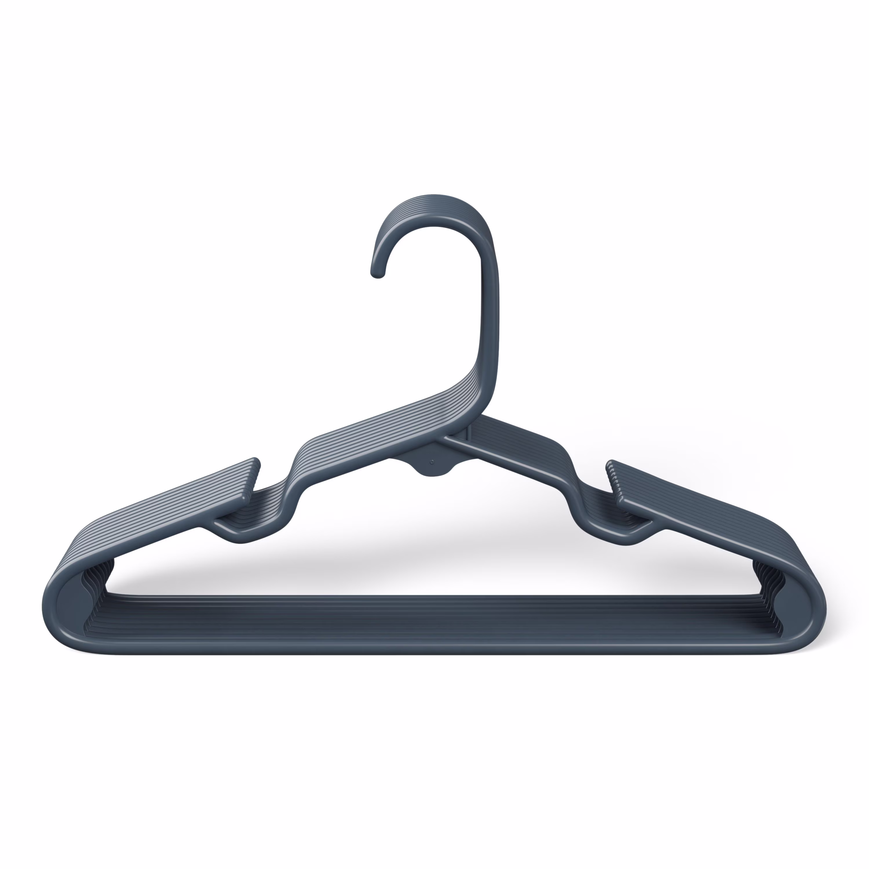 Mainstays Kids Pink Plastic Clothing Hangers, 10 Pack