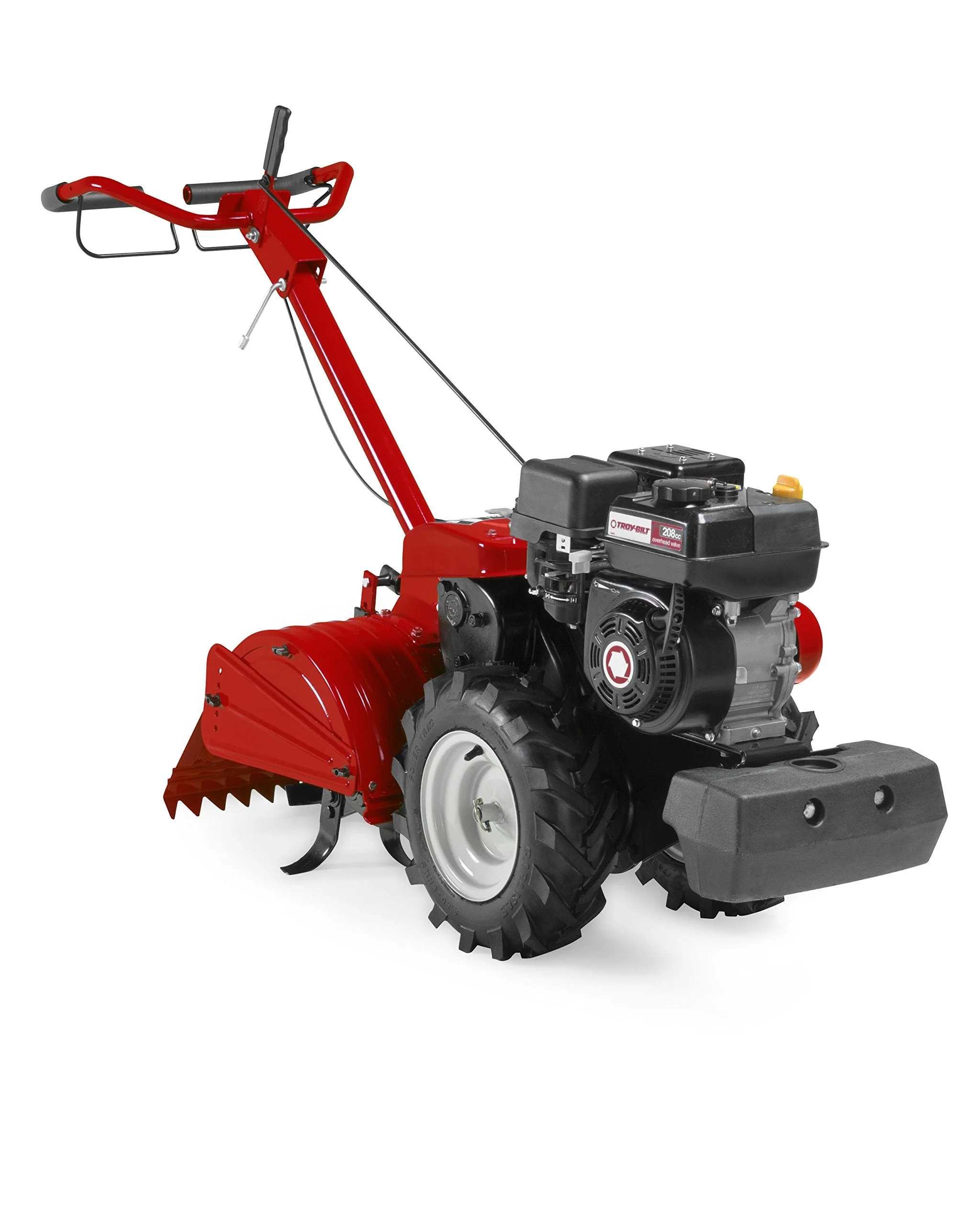 208 cc Gas OHV Engine Rear-Tine Tiller with Forward-Rotating and Counter-Rotating Tilling Options