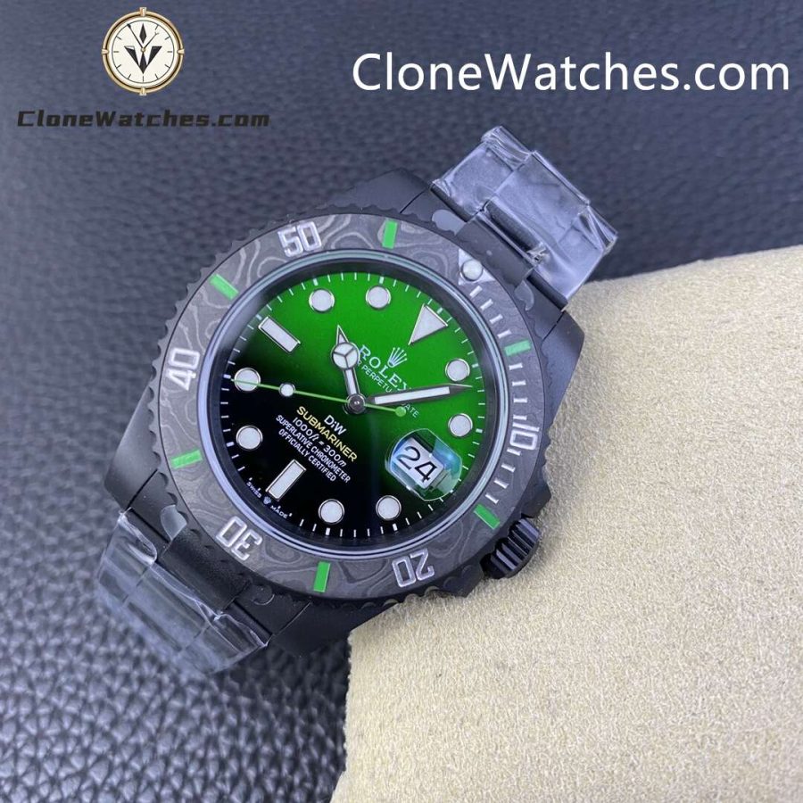 Modified Super Clone Watches 1:1 DiW Rolex Submariner PARAKEET 3235 Movement