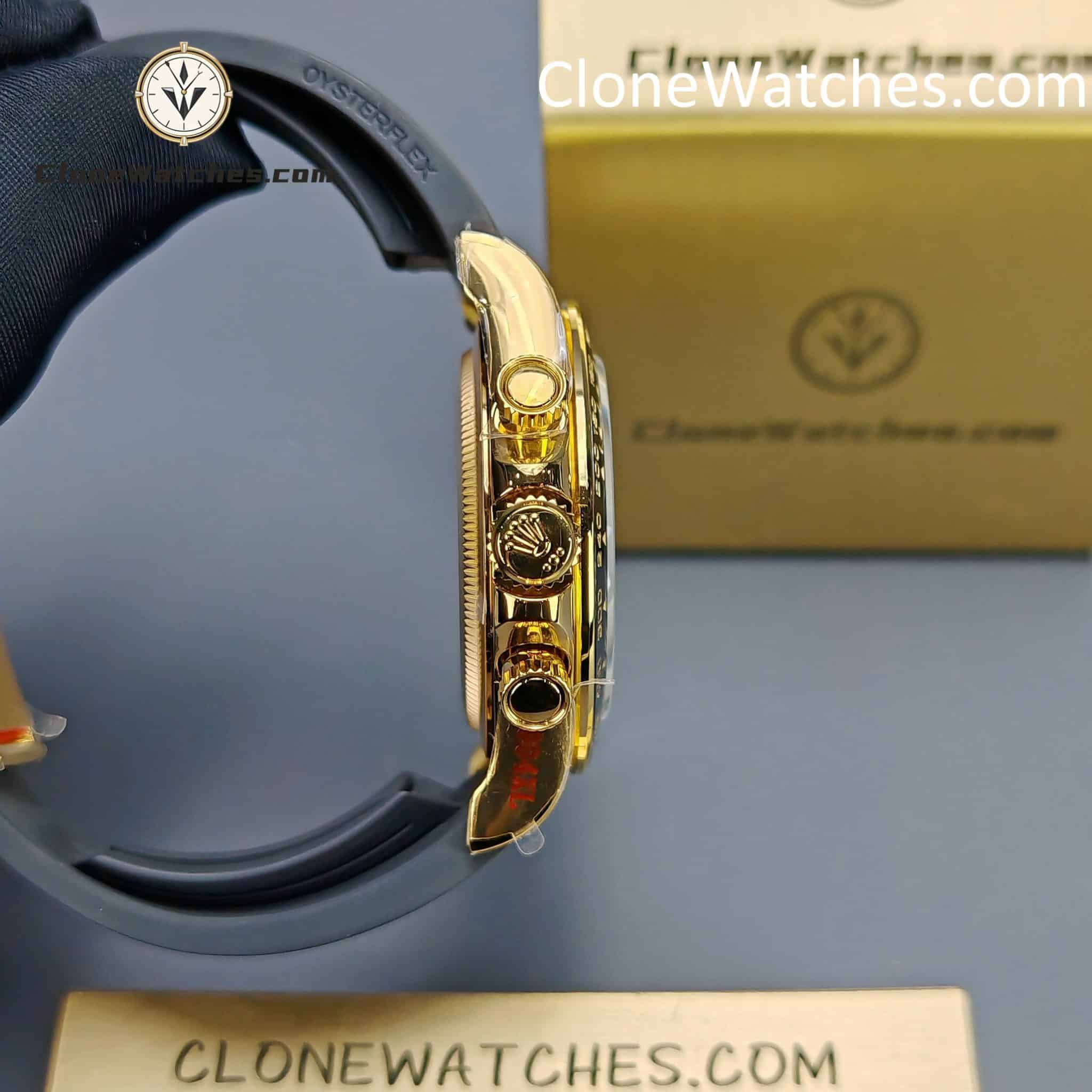 Rolex Super Clone Watches 1:1 Daytona 18k Gold M126518ln-0006 4131 Movement