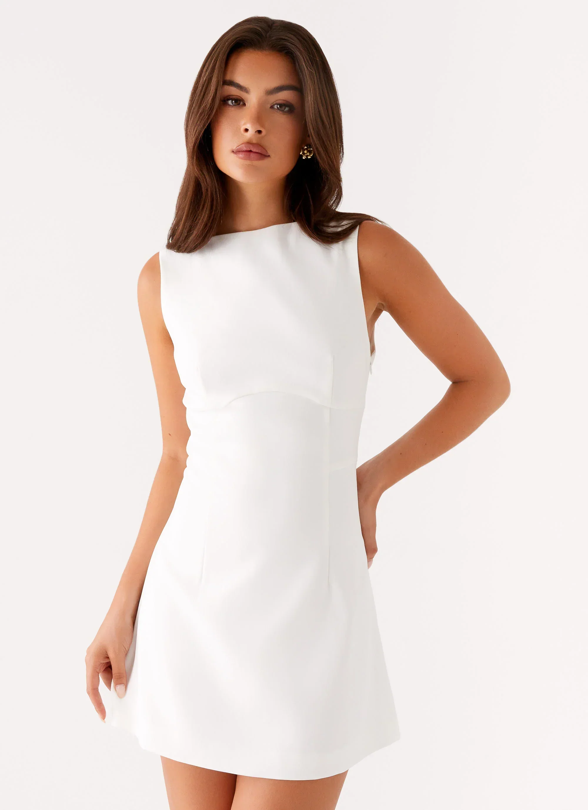 Lulita Mini Dress - White
