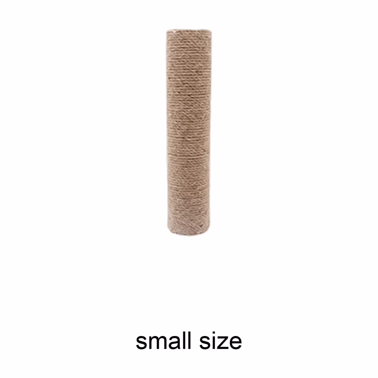 Jute Cat Scratching Post, 15Cm Long (5.9Inch) X 6Cm Diameter (2.4Inch), Cat Scratcher For Cage, Cat Climbing Frame, Cat Toy With Natural Jute Rope For Scratching & Grooming, Cat