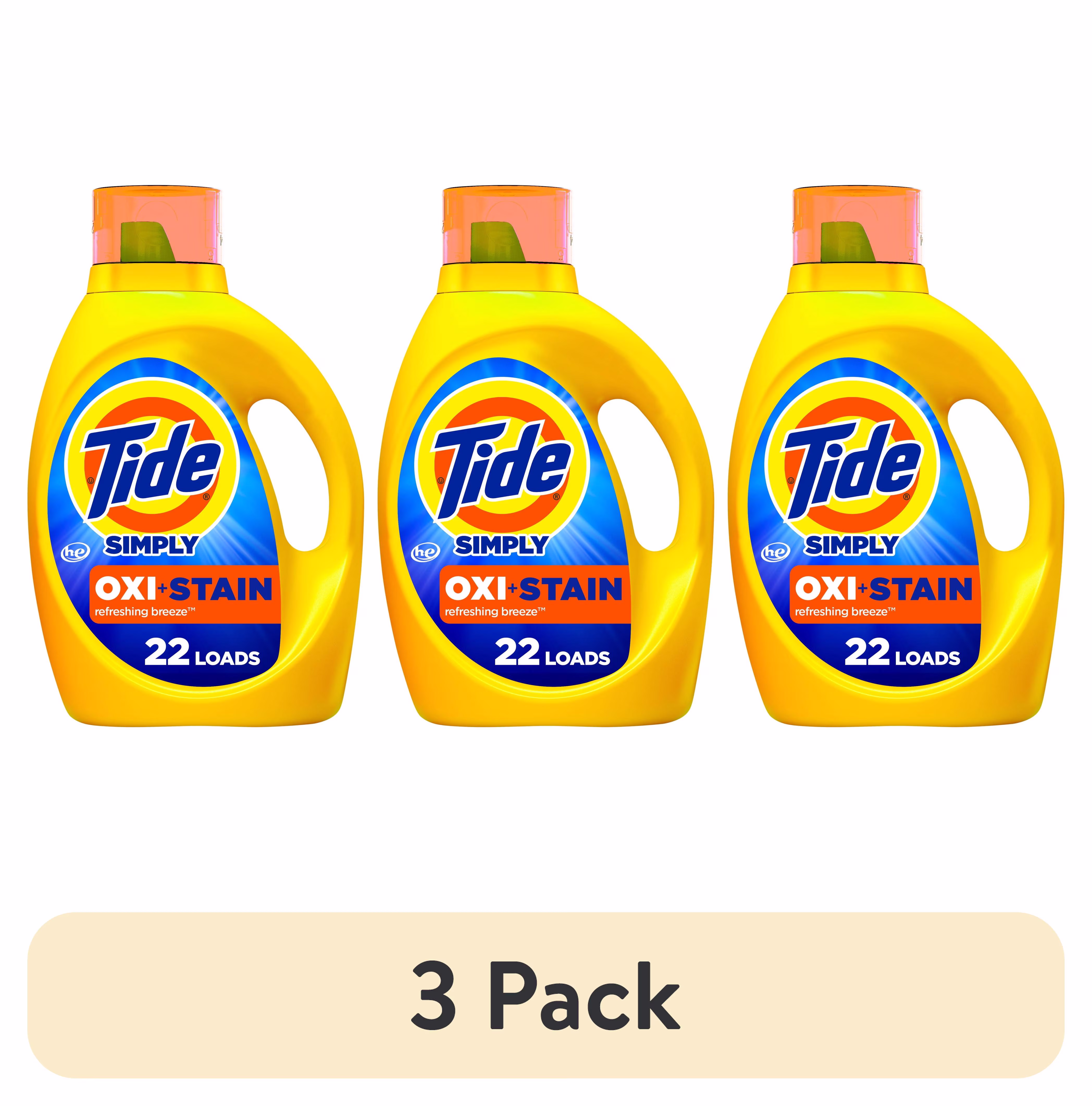 Tide Simply Oxi Boost + Ultra Stain Release, Refreshing Breeze, 22 Loads, 31 fl oz