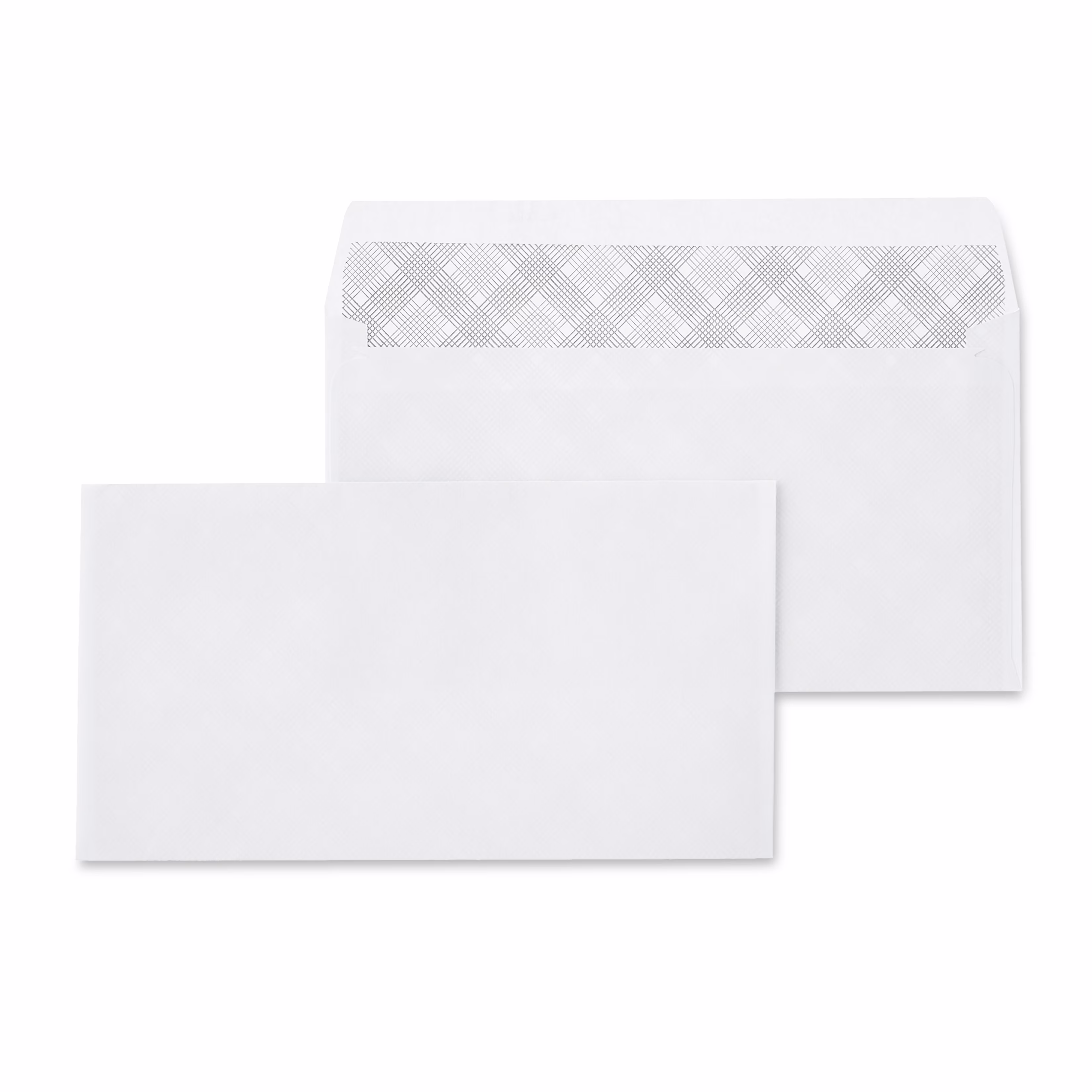 (10 pack) PEN + GEAR #6 Privacy Tint Gummed Envelopes, White, 3.63 in x 6.5 in, 100 Count