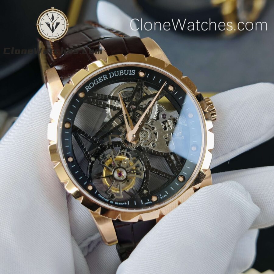 Roger Dubuis Super Clone Watches 1:1 Excalibur Tourbillon RDDBEX 0392