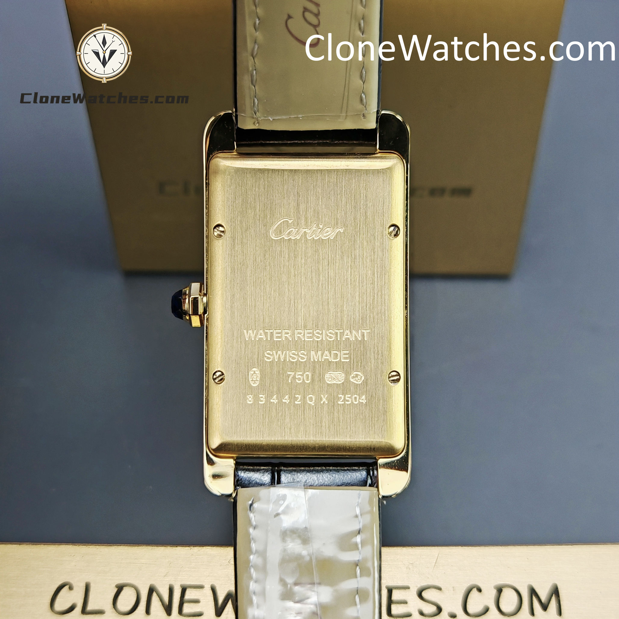 Cartier Super Clone Watches 1:1 Tank Américaine Quartz Movement Silver White Dial 41.6*22.6MM W2620030