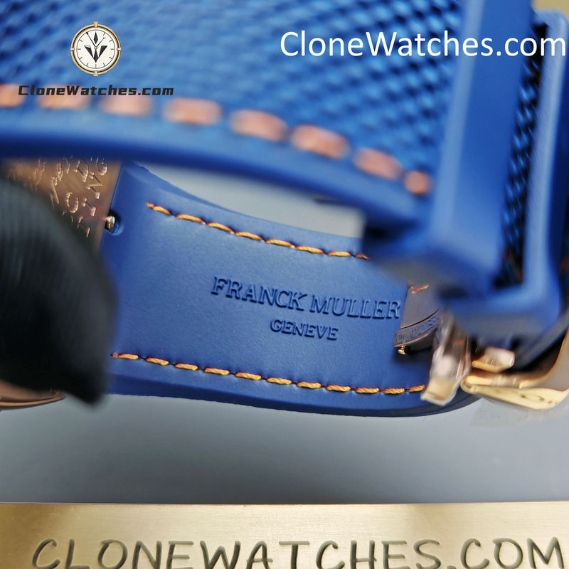 Franck Muller Super Clone Watches 1:1 V45 Blue Dial Yachting