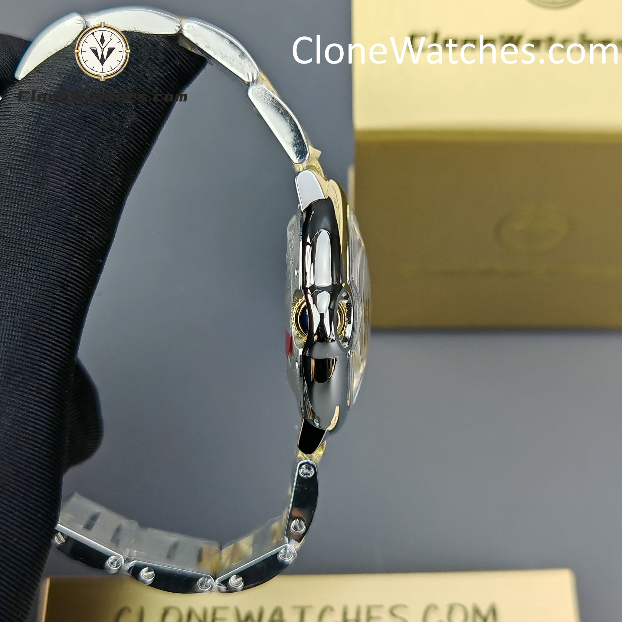 Cartier Super Clone Watches 1:1 Ballon Bleu de W2BB0002 Silver Dial 33mm
