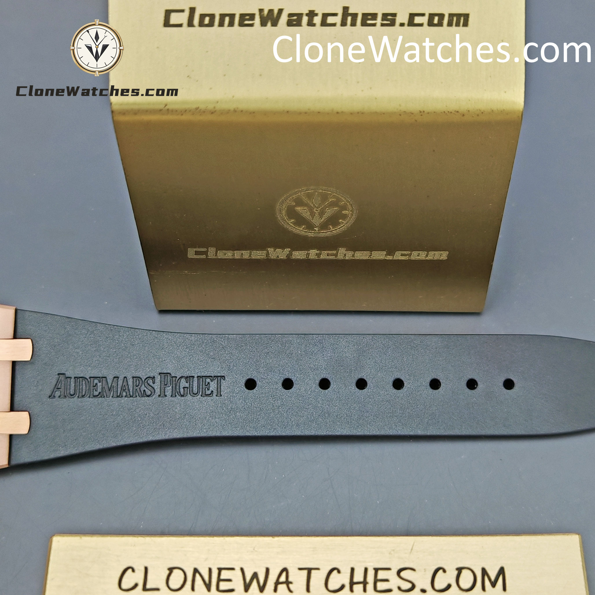 Audemars Piguet Super Clone Watches 1:1 Royal Oak Rose Gold 15500 Black Dial