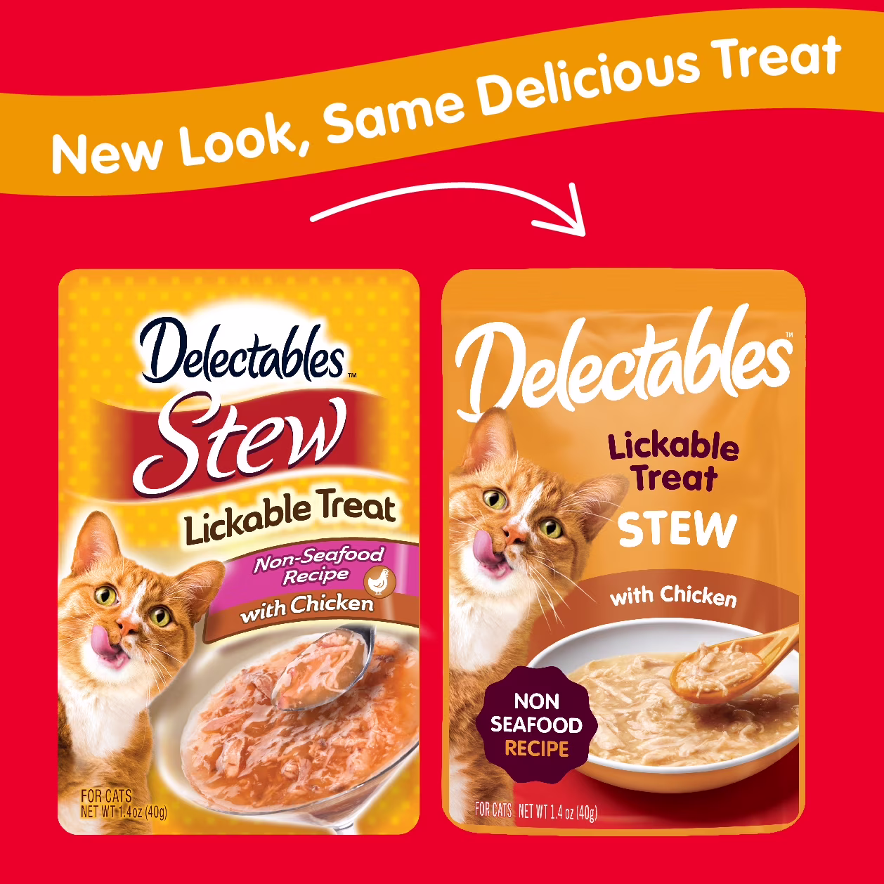 Hartz Delectables Stew Non-Seafood Lickable Wet Cat Treats - Chicken, 1.4oz, One Pouch