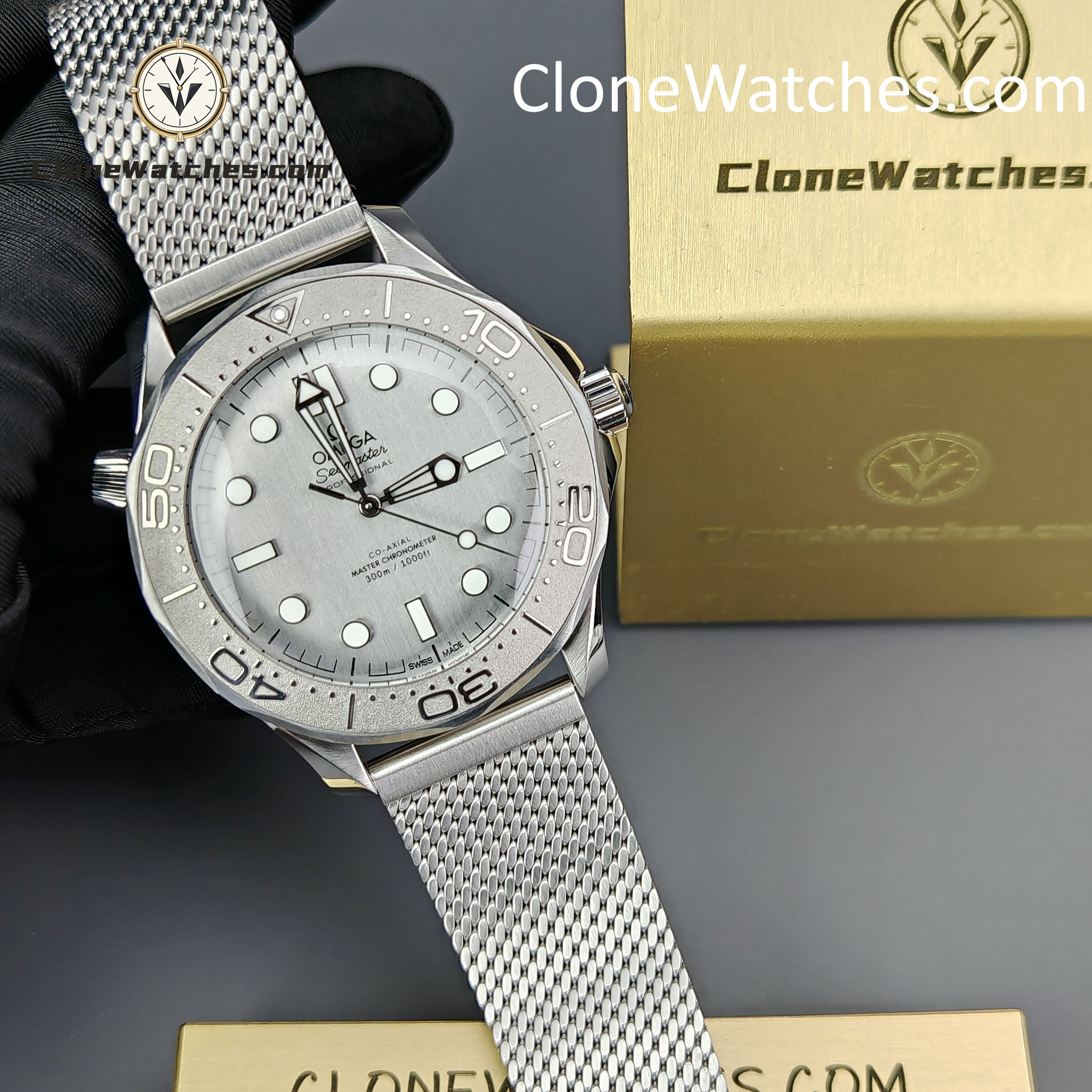 OMEGA Super Clone Watches 1:1 Seamaster Diver 300M 210.30.42.20.06.002 42mm