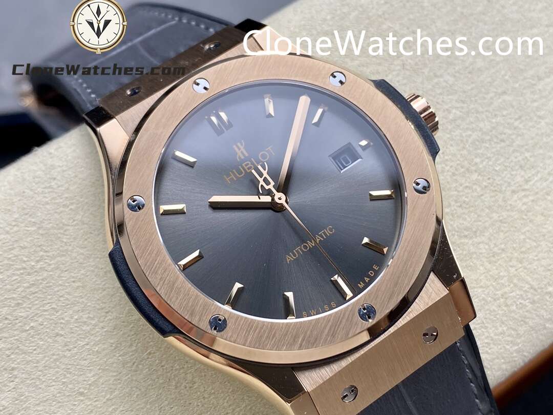 Hublot Super Clone Watches 1:1 Classic Fusion Racing Grey King Gold 42MM 542.OX.7081.RX