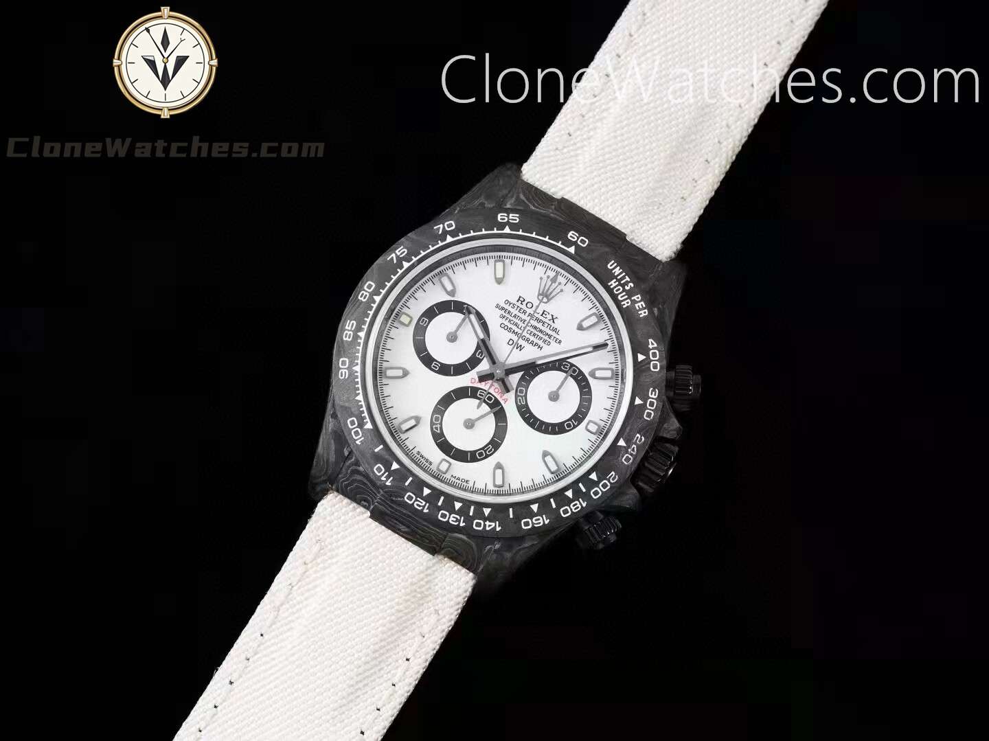 Modified Super Clone Watches 1:1 DiW Rolex Daytona IRBIS Quartz Fiber