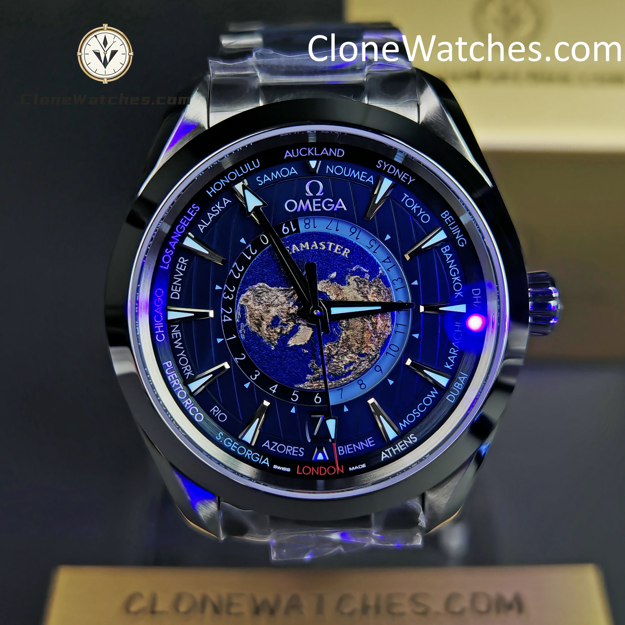 OMEGA Super Clone Watches 1:1 Seamaster Aqua Terra 150M 220.10.43.22.03.001 43MM