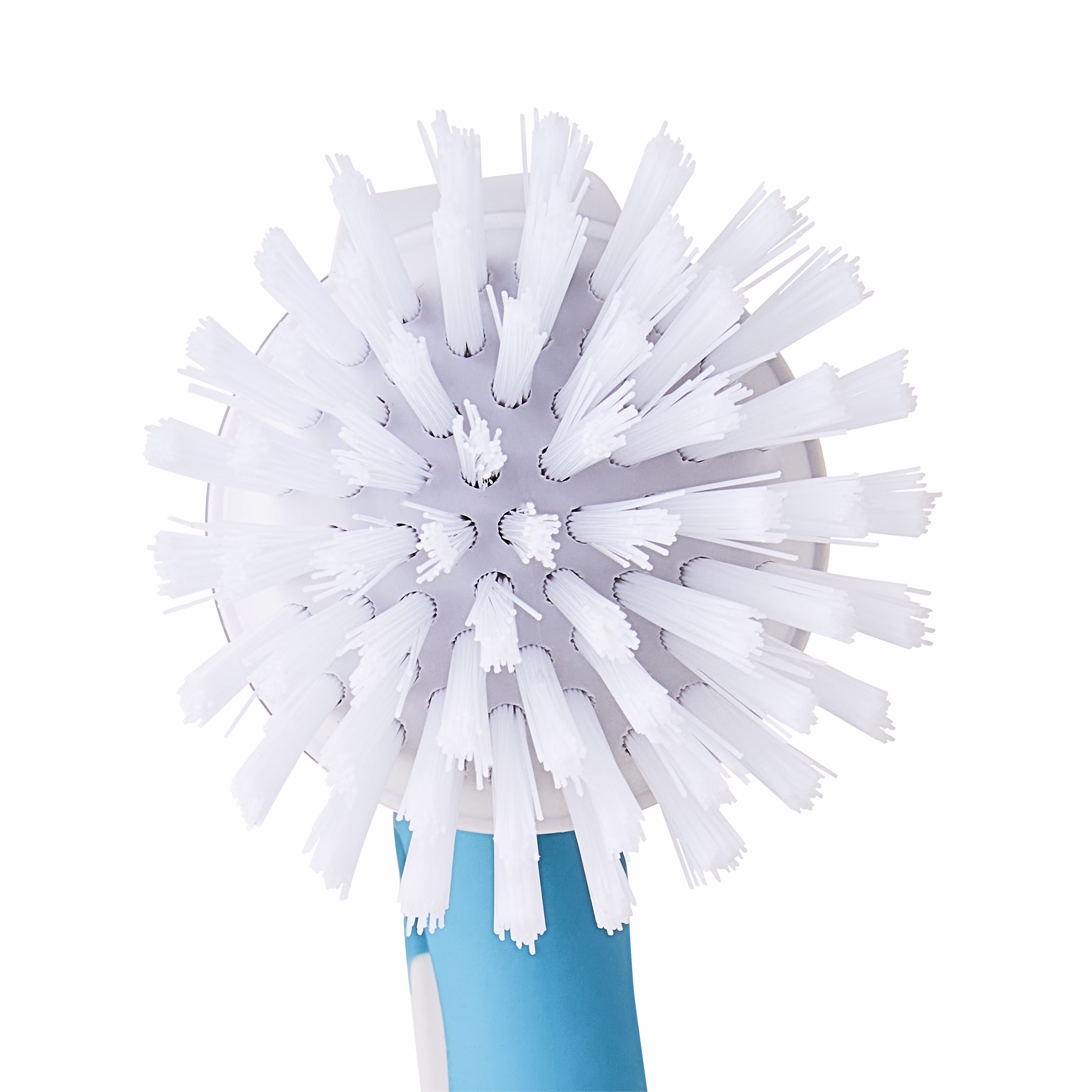 Great Value Non-Slip Grip Small Handy Scrubber, Blue