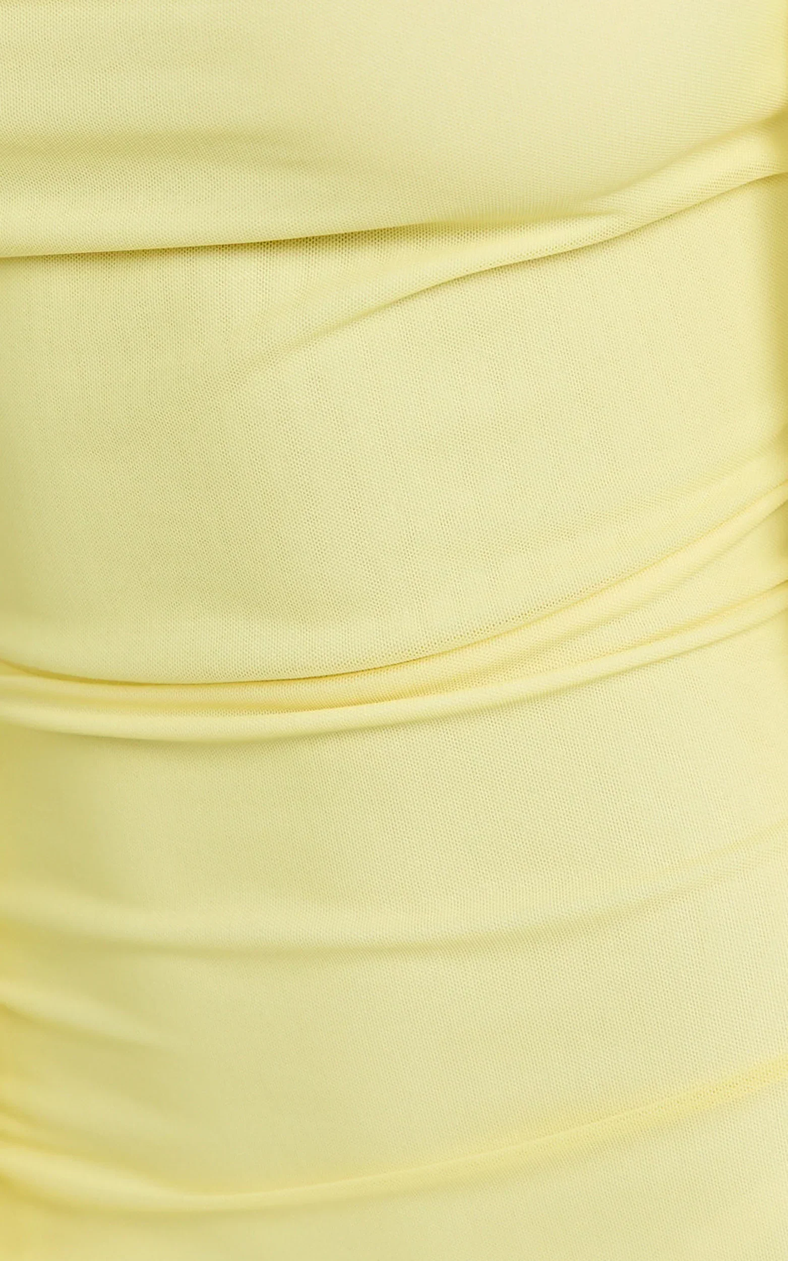 Rosha Maxi Dress - Ruffle Strap Dress in Butter