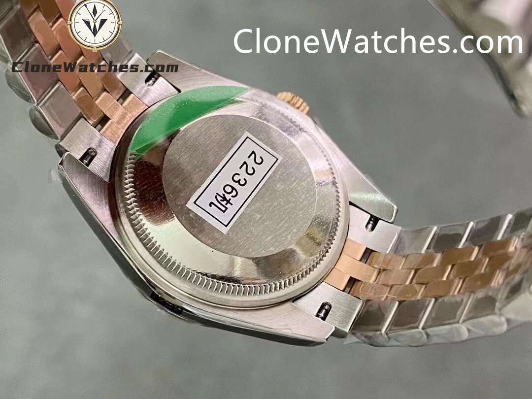 Rolex Super Clone Watches 1:1 DateJust m278381rbr-0010 Jubilee 31MM 2236 Movement