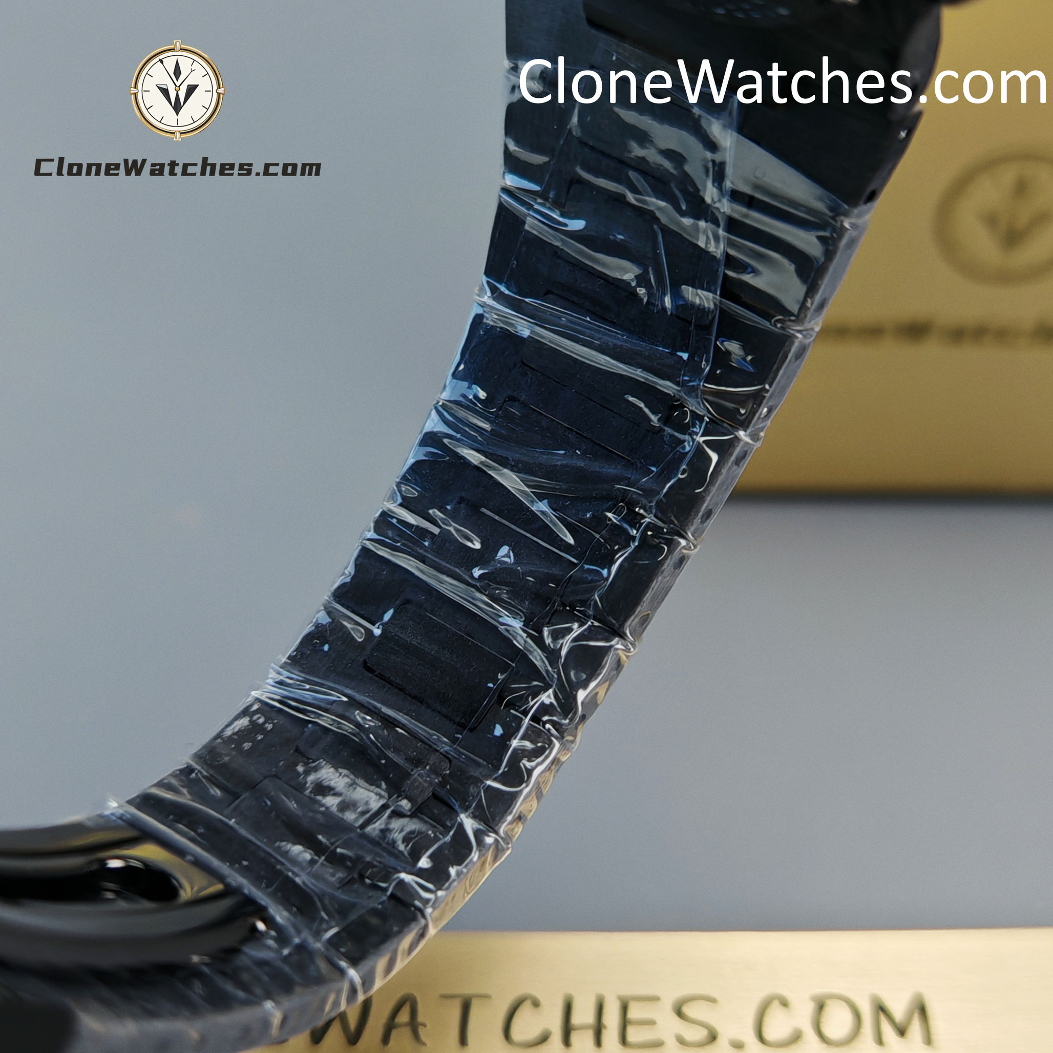 Modified Super Clone Watches 1:1 DiW Patek Philippe Nautilus 5711 BLACK GRAIL G-BLUE