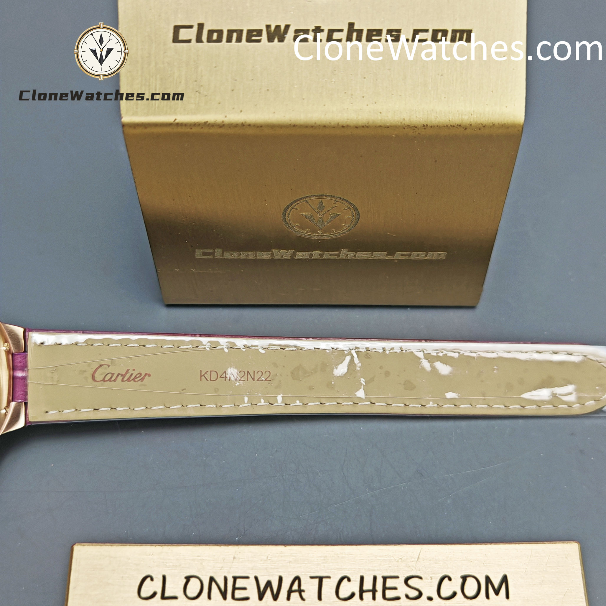 Cartier Super Clone Watches 1:1 Ballon Bleu de WE902040 Silver Dial Diamond Scale 33mm Leather Strap