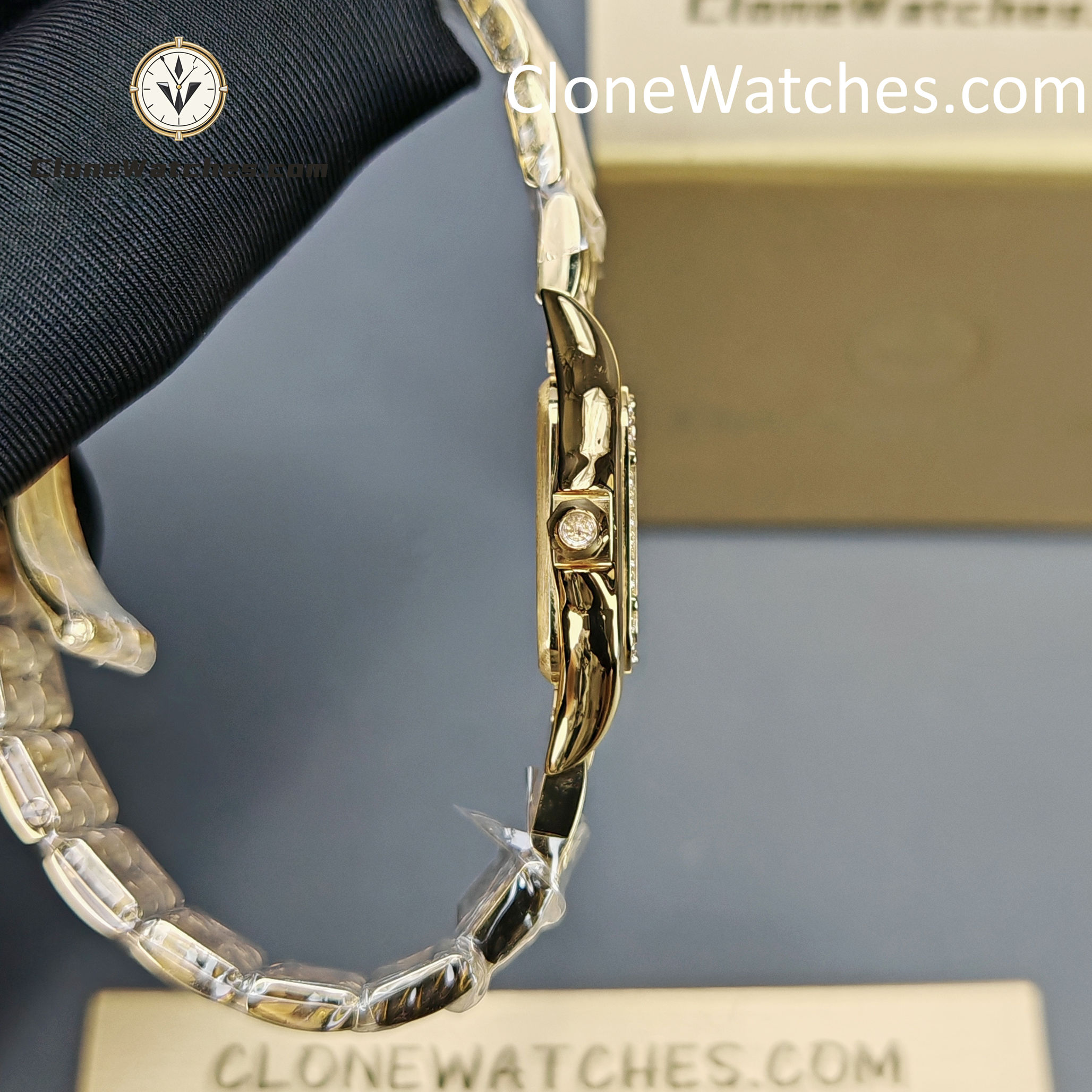 Cartier Super Clone Watches 1:1 PANTHÈRE DE CARTIER White Dial 22mm x30mm WJPN0067