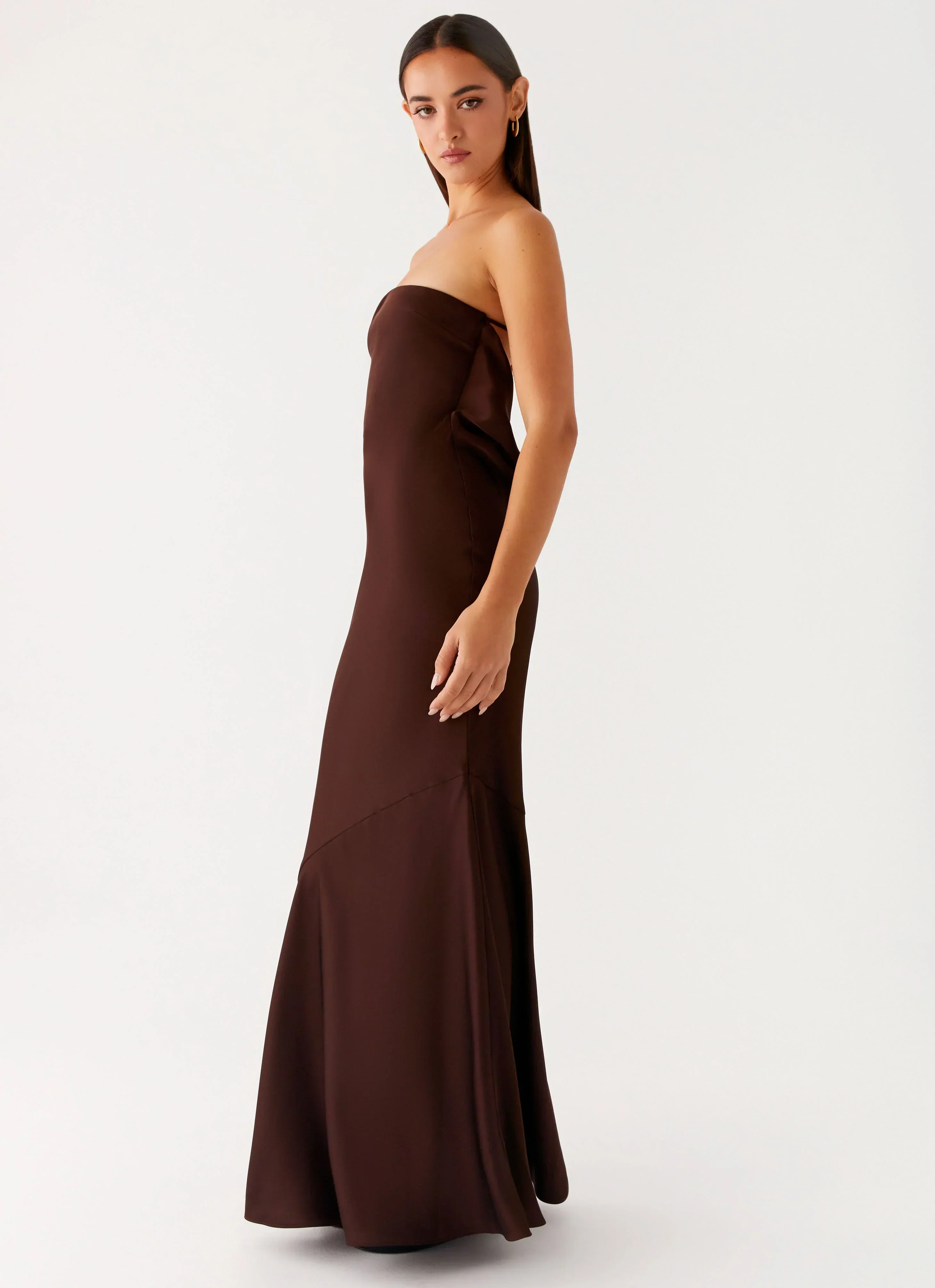 Endless Nights Maxi Dress - Chocolate