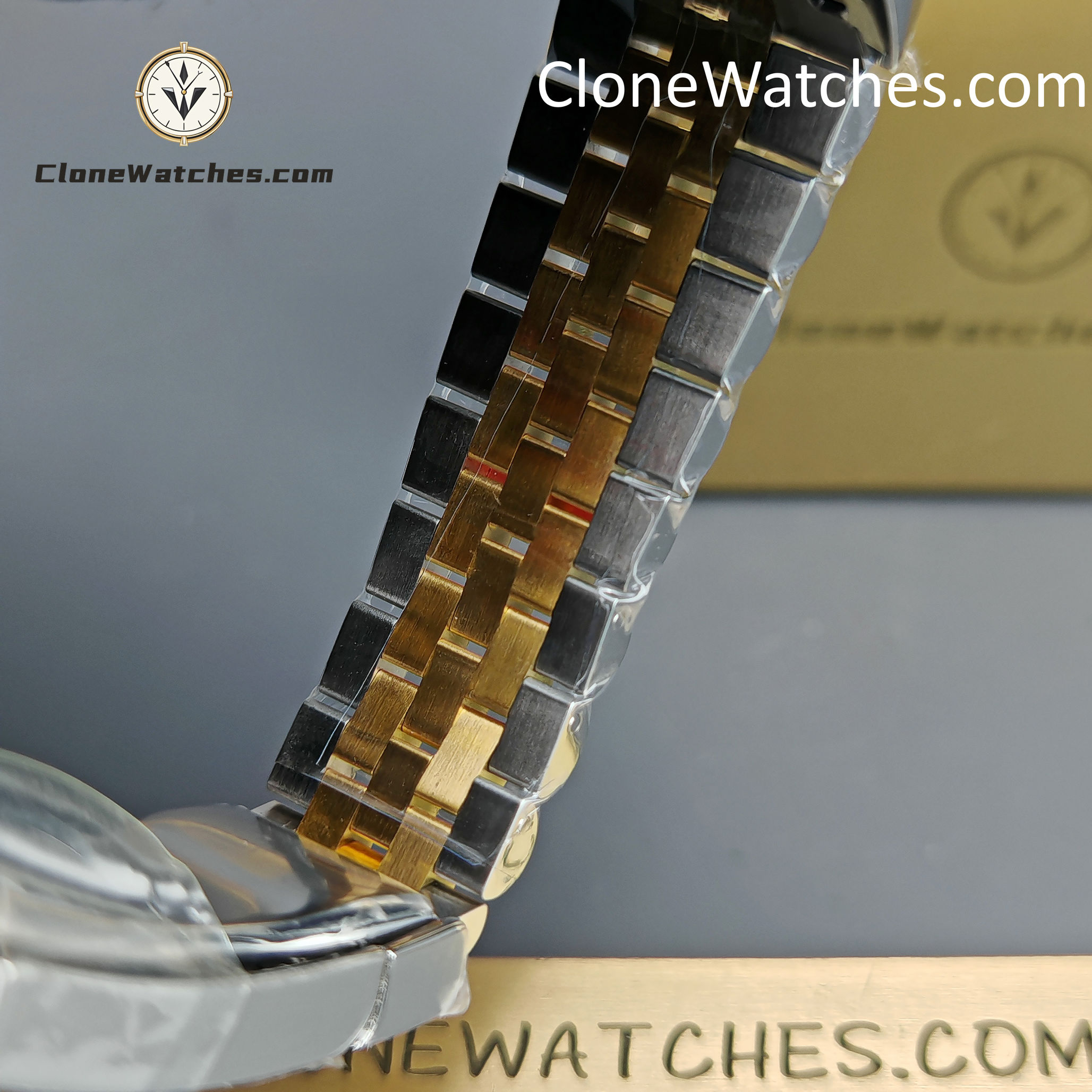 Rolex Super Clone Watches 1:1 DateJust Gold Dial m126233-0015 Jubilee 36MM 3235 Movement