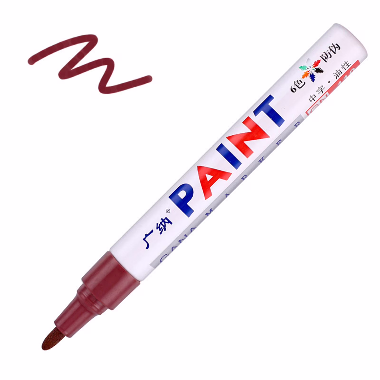 Gel pens 1Pcs Waterproof Permanent Paint Marker Pen For Car Tyre Tire Tread Rubber Metal 5ML
