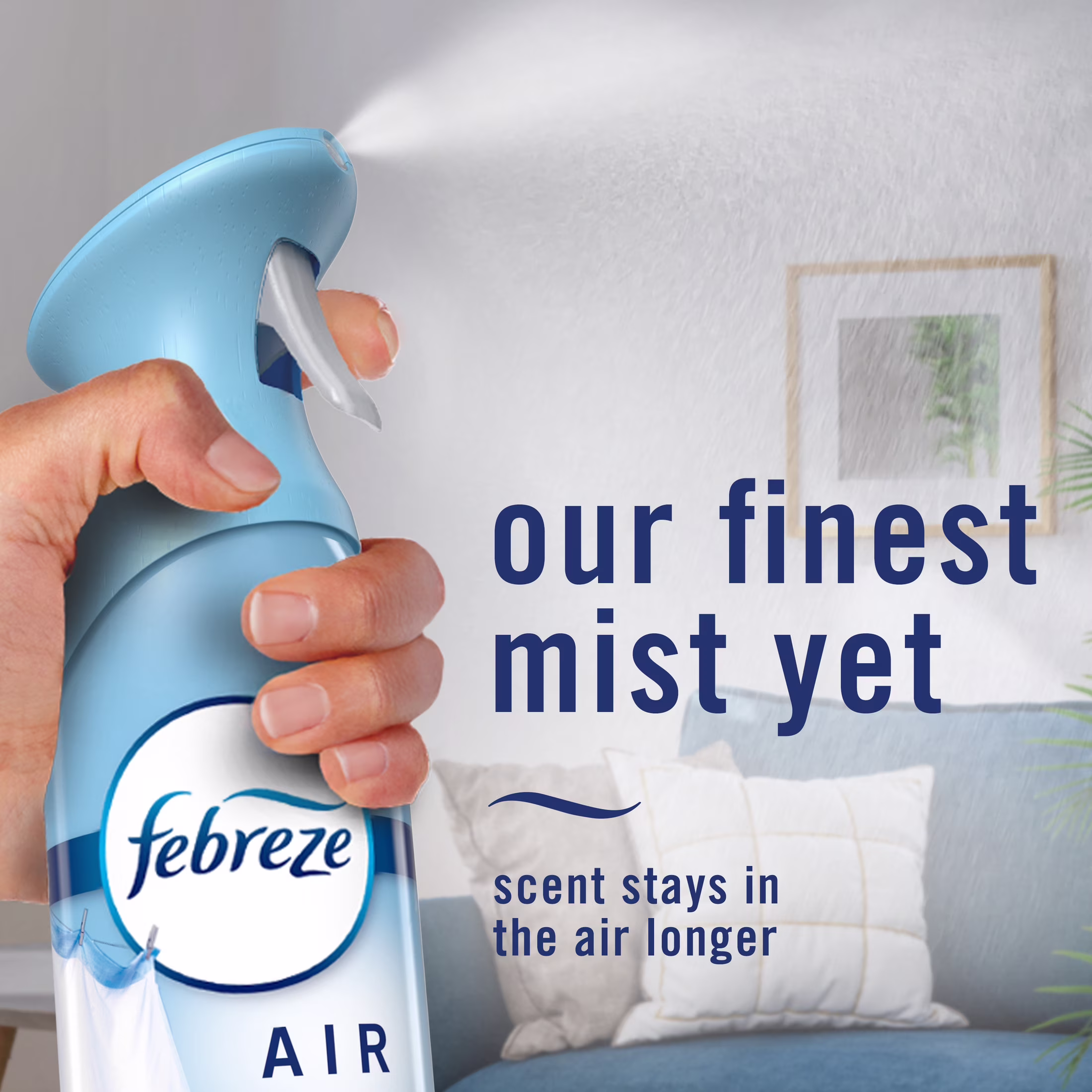 Febreze Air Mist Air Freshener Spray, Linen & Sky Scent, 8.1oz