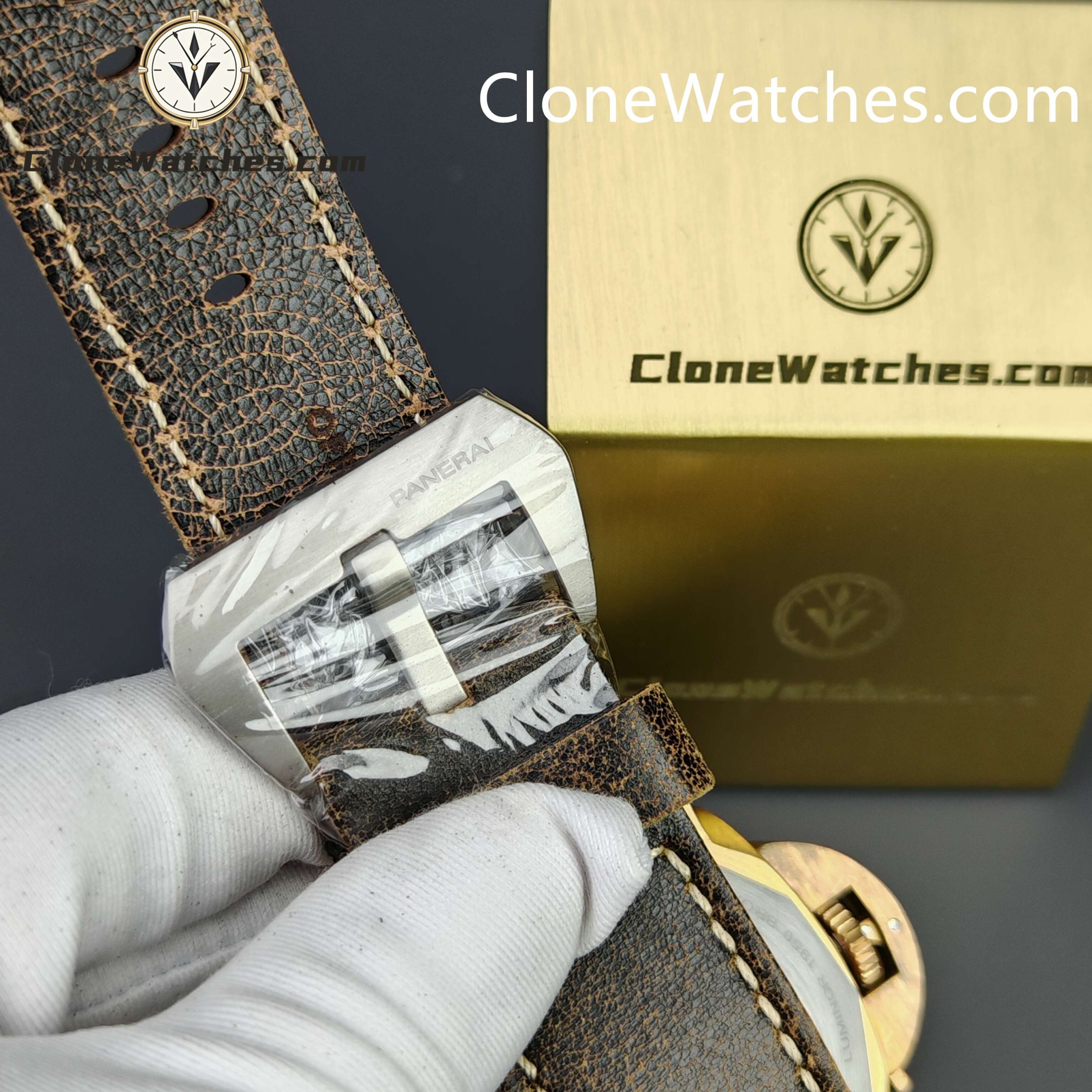Panerai Super Clone Watches 1:1 Submersible 1950 3 Days Automatic Bronzo PAM00382