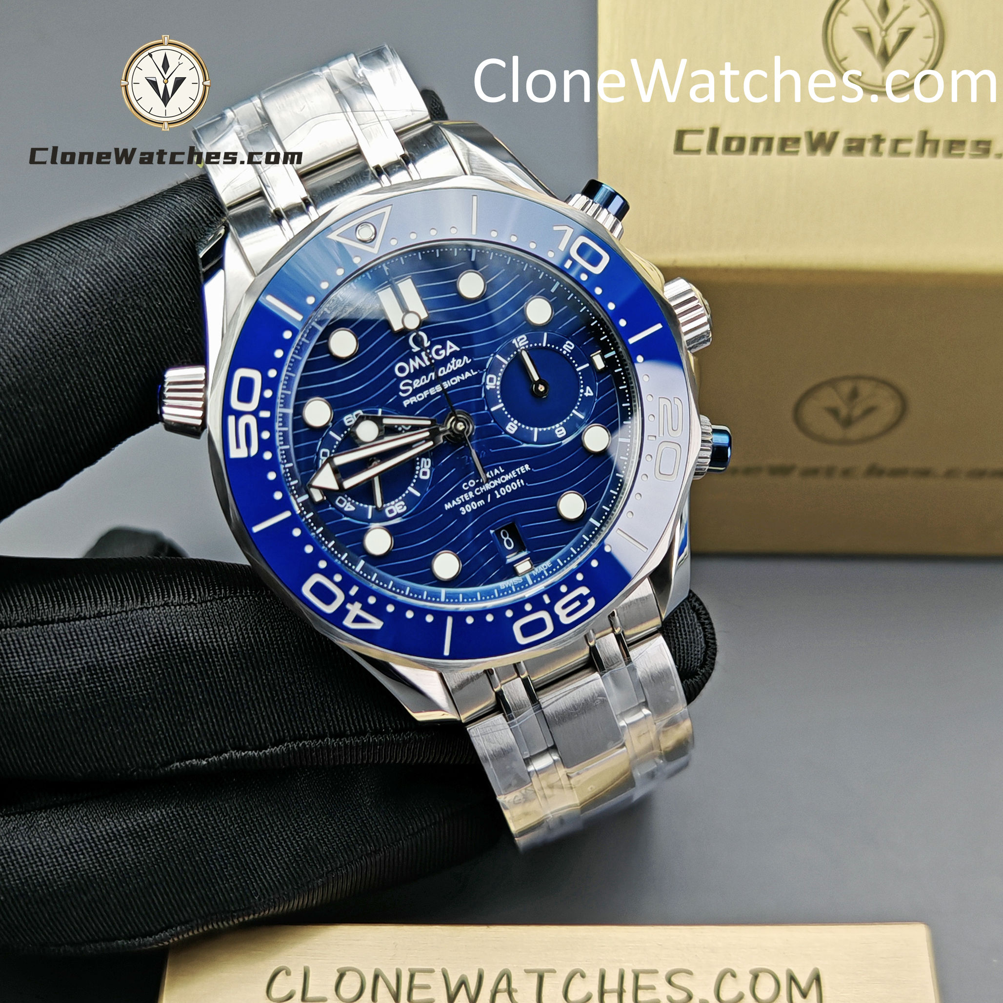 OMEGA Super Clone Watches 1:1 Seamaster Diver 300M 44MM 210.30.44.51.03.001