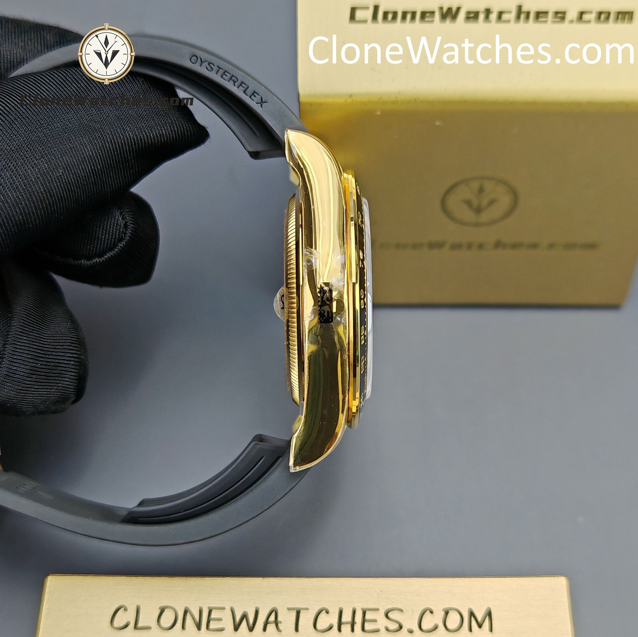 Rolex Super Clone Watches 1:1 Daytona18K Gold M126518ln-0004 4131 Movement
