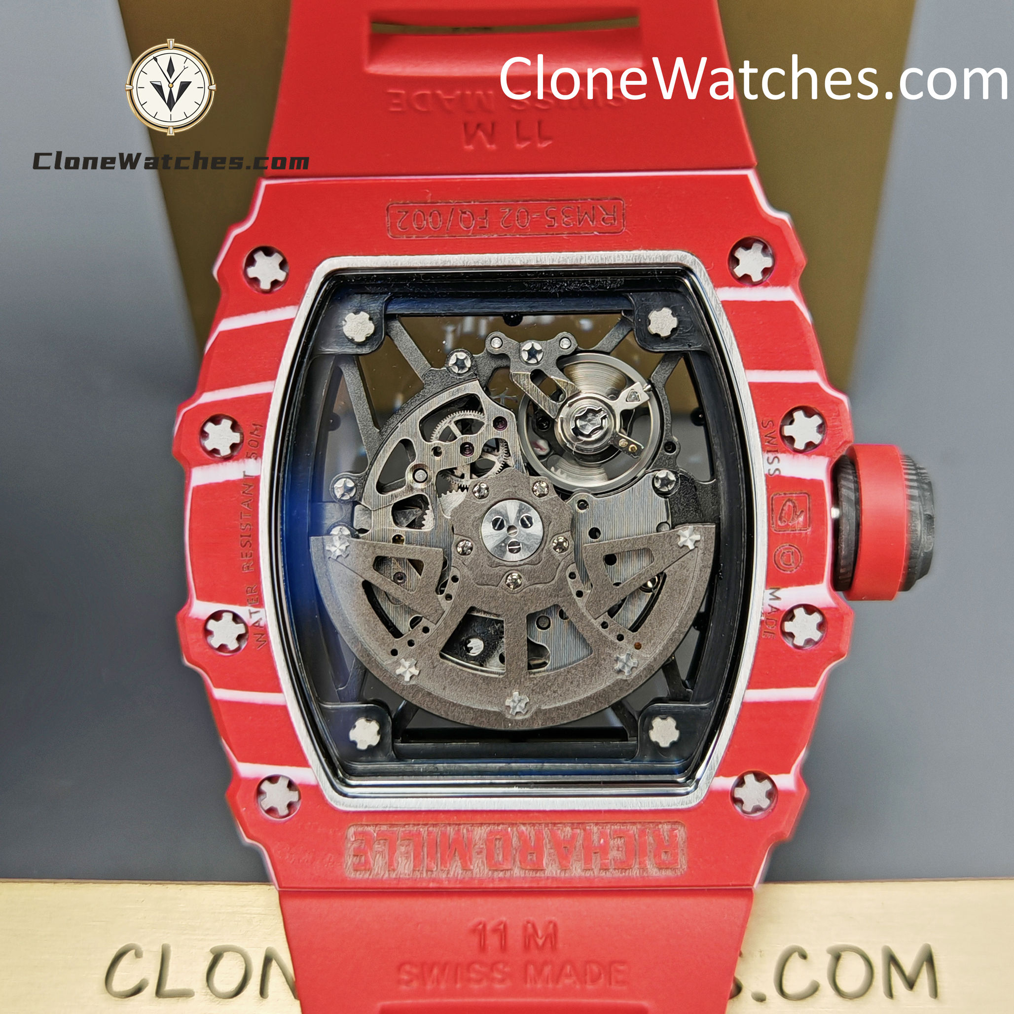 Richard Mille Super Clone Watches 1:1 RM 035 – 02 Tourbillon Automatic Rafael Nadal