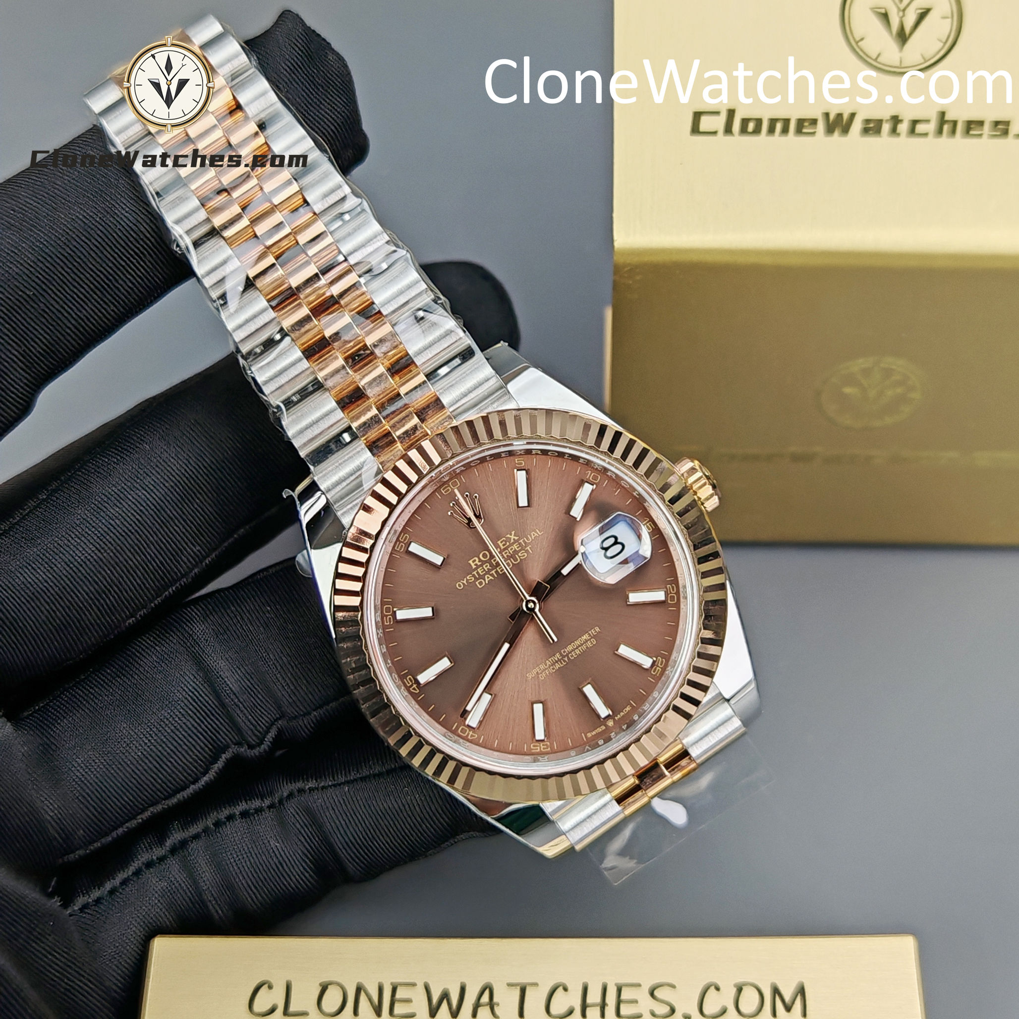Rolex Super Clone Watch 1:1 DateJust m126331-0002 Jubilee 41MM 3235 Movement