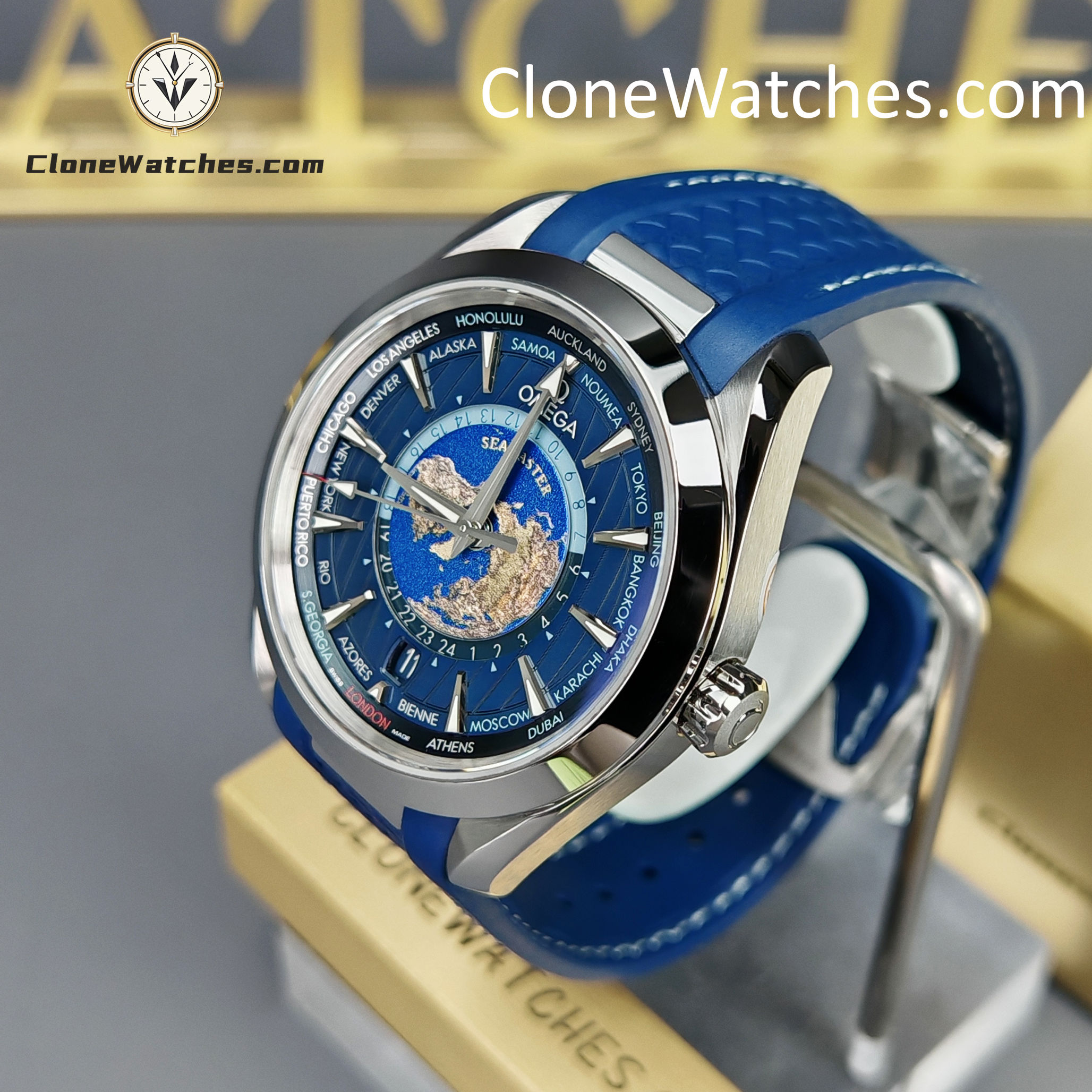 OMEGA Super Clone Watches 1:1 Seamaster Aqua Terra 150M 220.12.43.22.03.001 43MM