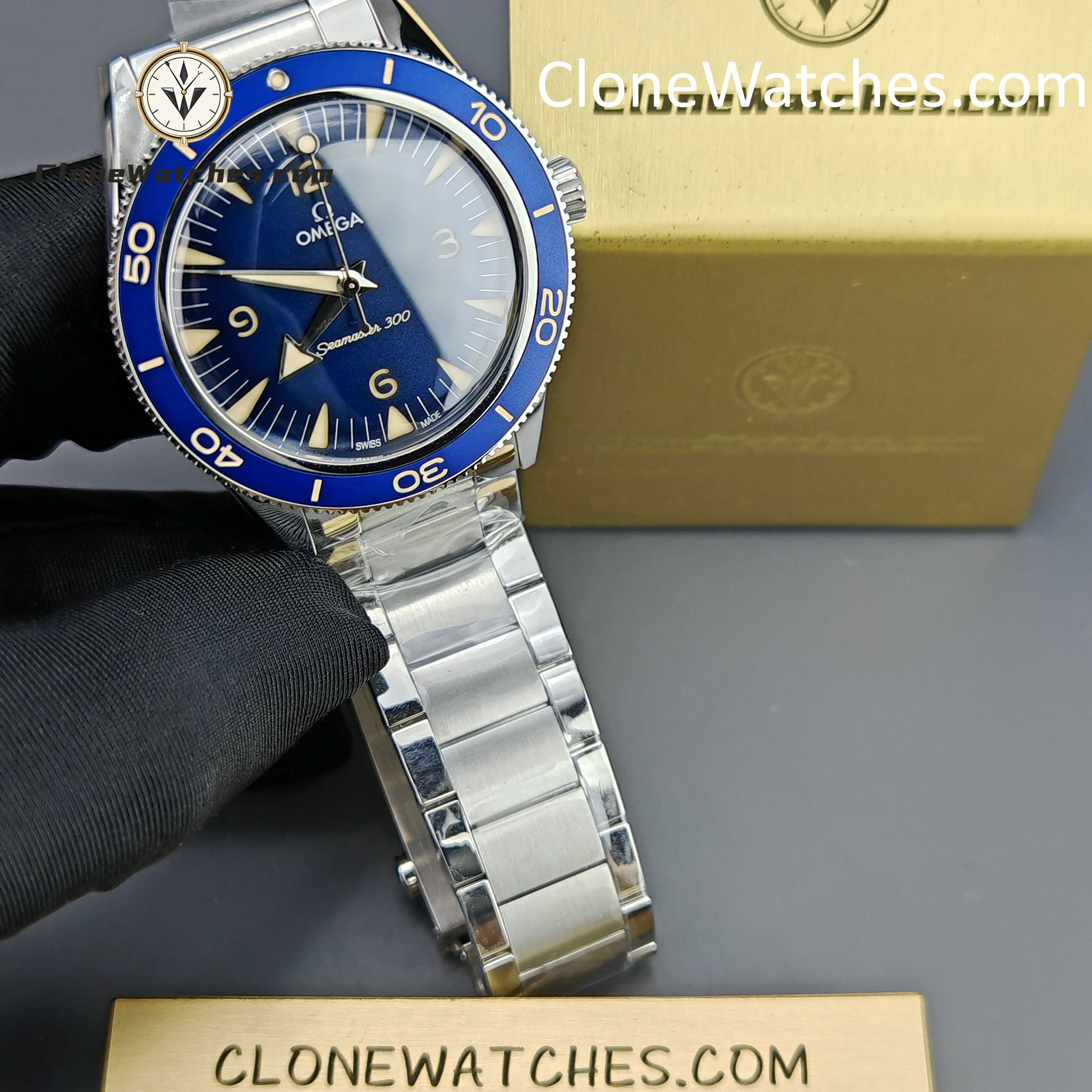 OMEGA Super Clone Watches 1:1 Seamaster 300M 234.30.41.21.03.001 41MM