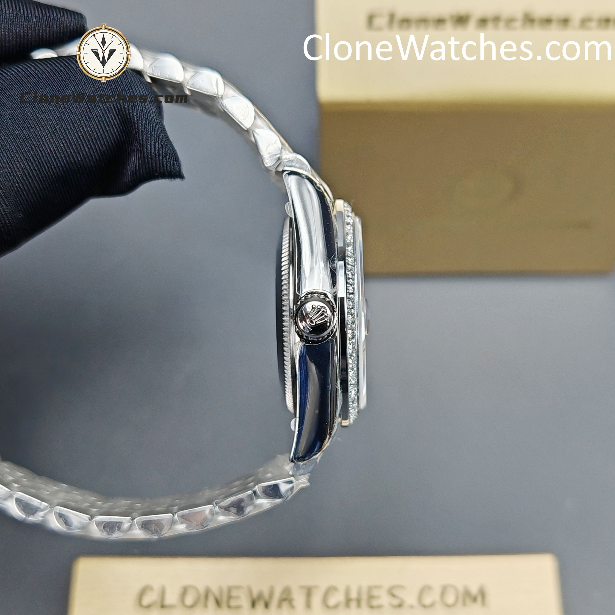 Rolex Super Clone Watches 1:1 DateJust m278384rbr-0030 Jubilee 31MM 2236 Movement