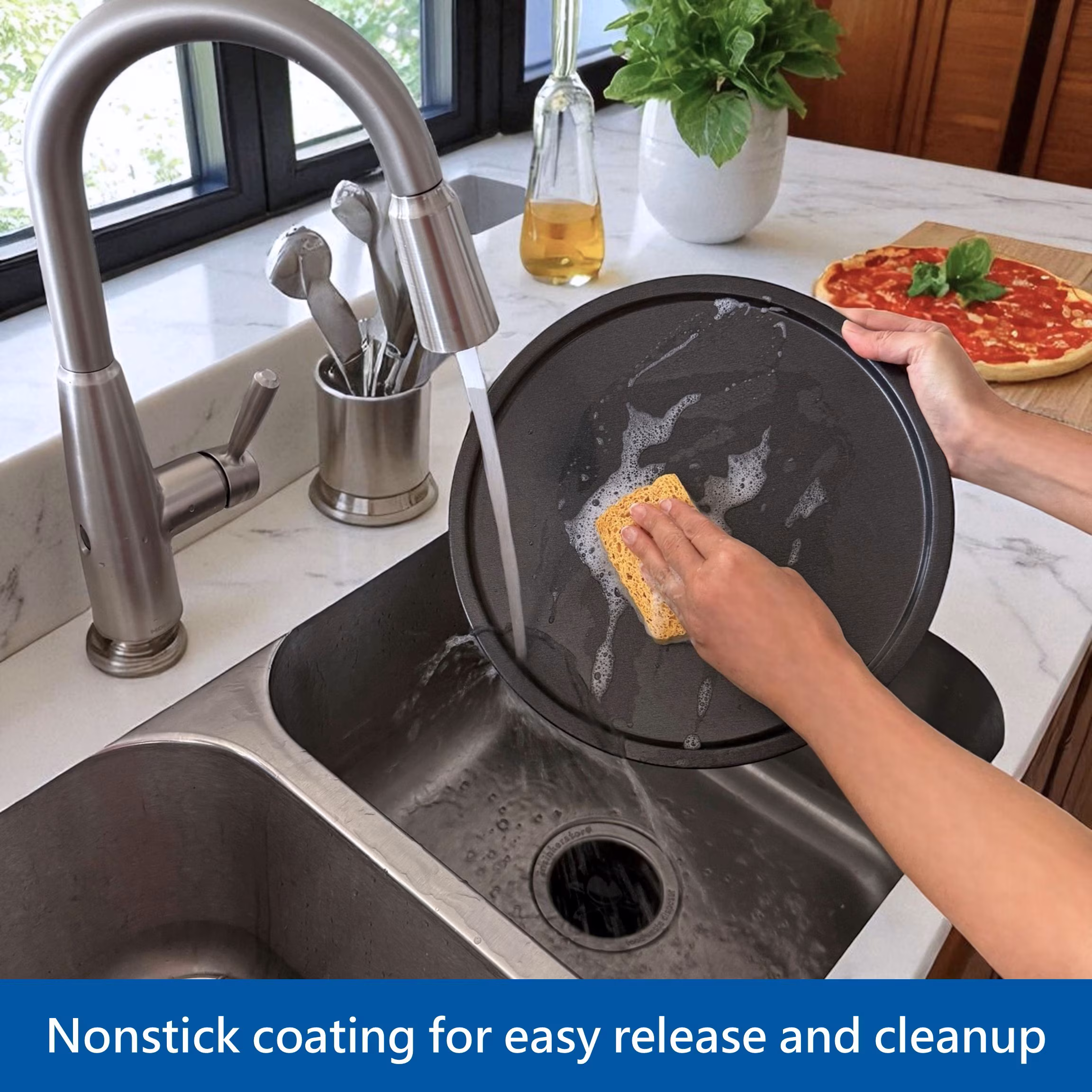 Mainstays Non-Stick 12 inch Pizza Making Set, 1 Count