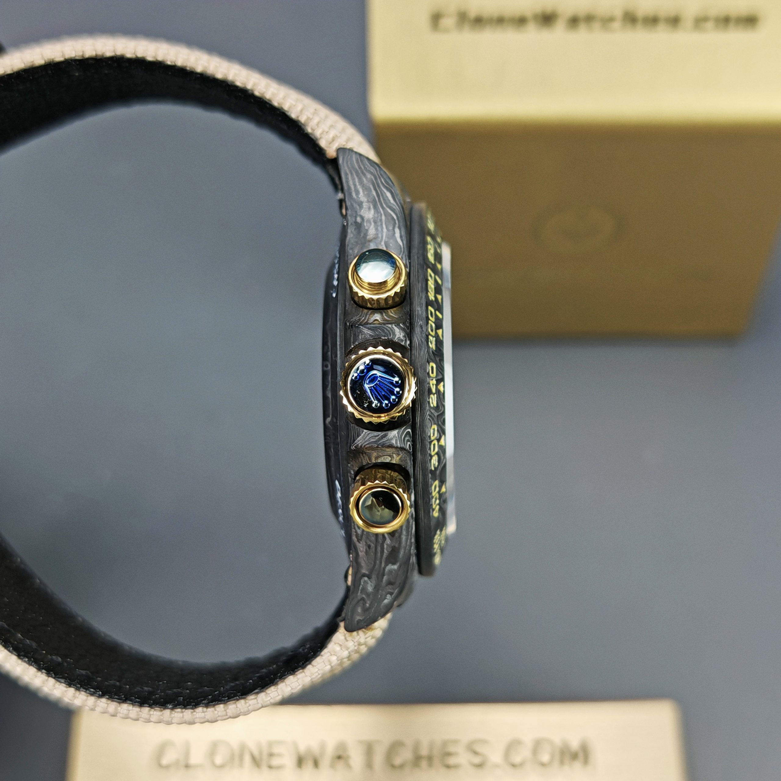 Modified Super Clone Watches 1:1 DIW Rolex Daytona “Desert Eagle” 4130 Movement