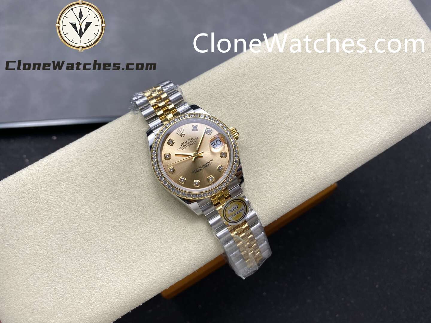 Rolex Super Clone Watches 1:1 DateJust m278383rbr-0026 Jubilee 31MM 2236 Movement