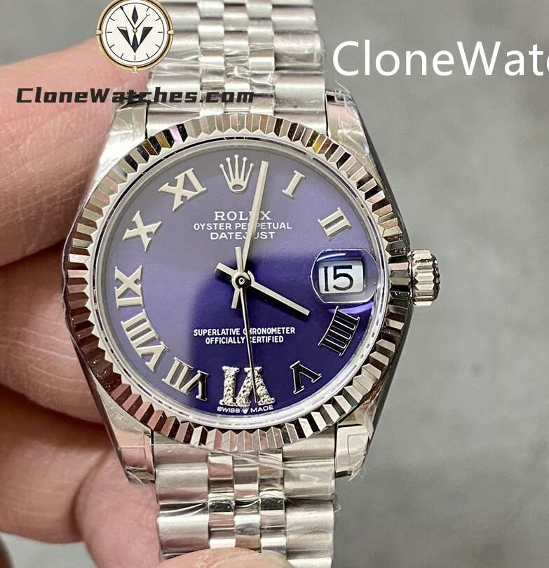 Rolex Super Clone Watches 1:1 DateJust m278274-0026 Jubilee 31MM 2236 Movement