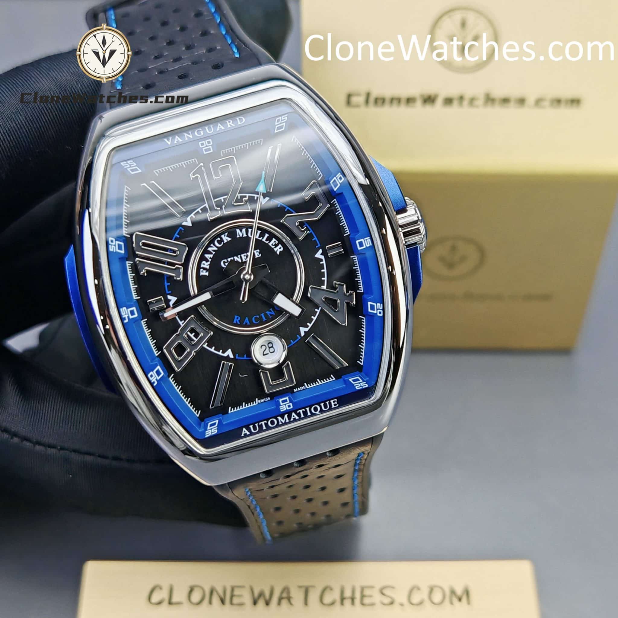 Franck Muller Super Clone Watches 1:1 V 45 SC DT RACING (VE) 44mm
