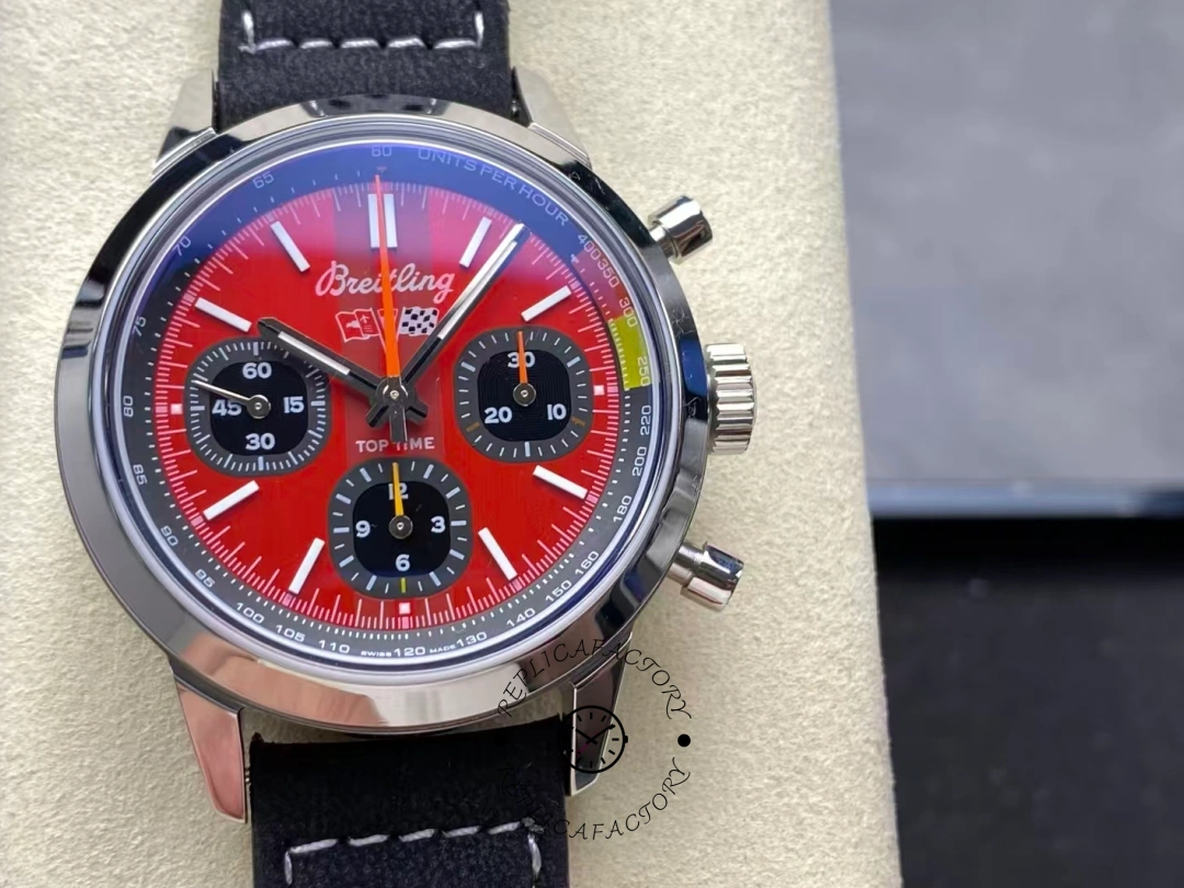 Breitling Top Time B01 Chevrolet Corvette AB01761A1K1X1 1:1 clone Red Dial Men's Watch