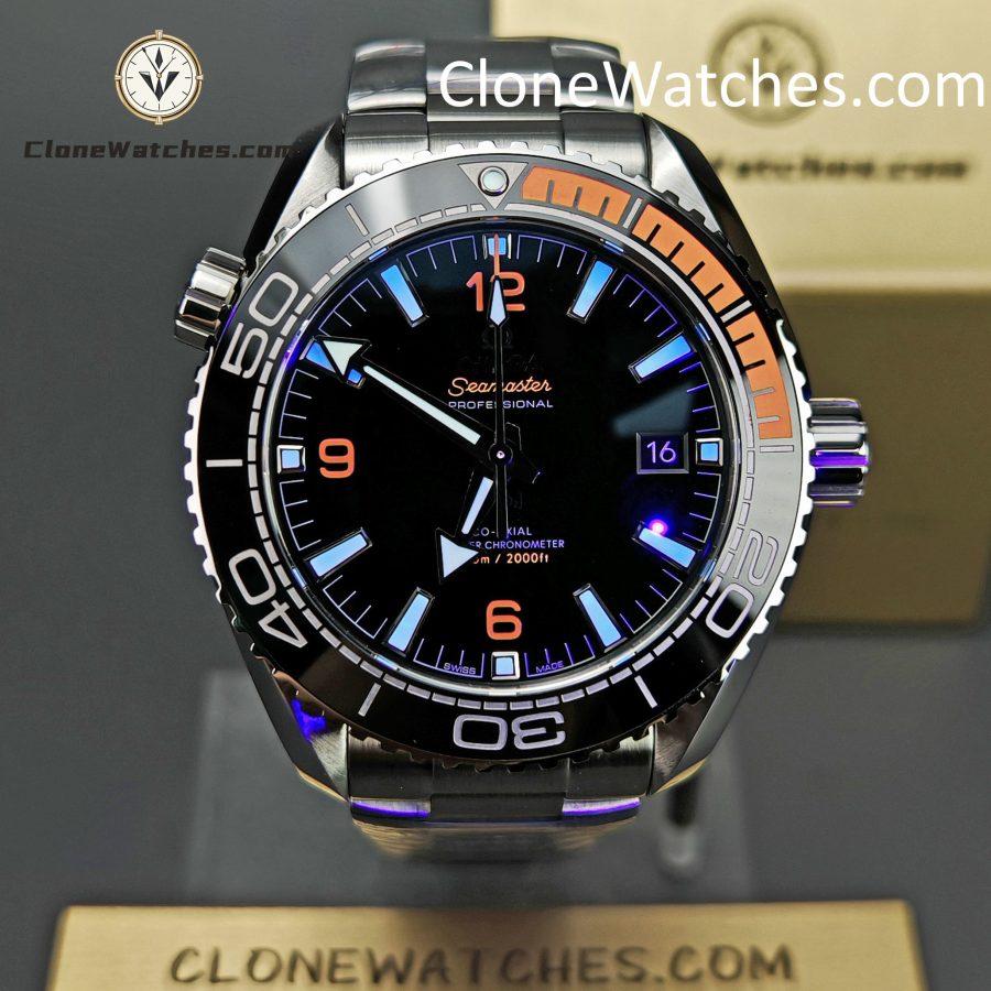 OMEGA Super Clone Watches 1:1 Seamaster Ocean Planet 600M 215.30.44.21.01.002 43.5 mm